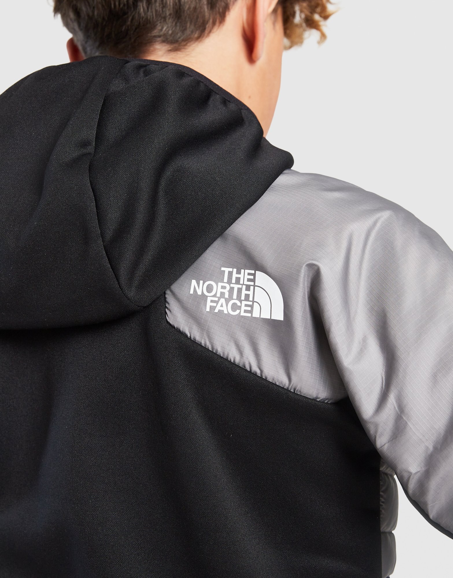 The North Face Hybrid Full Zip Hoodie Kinder