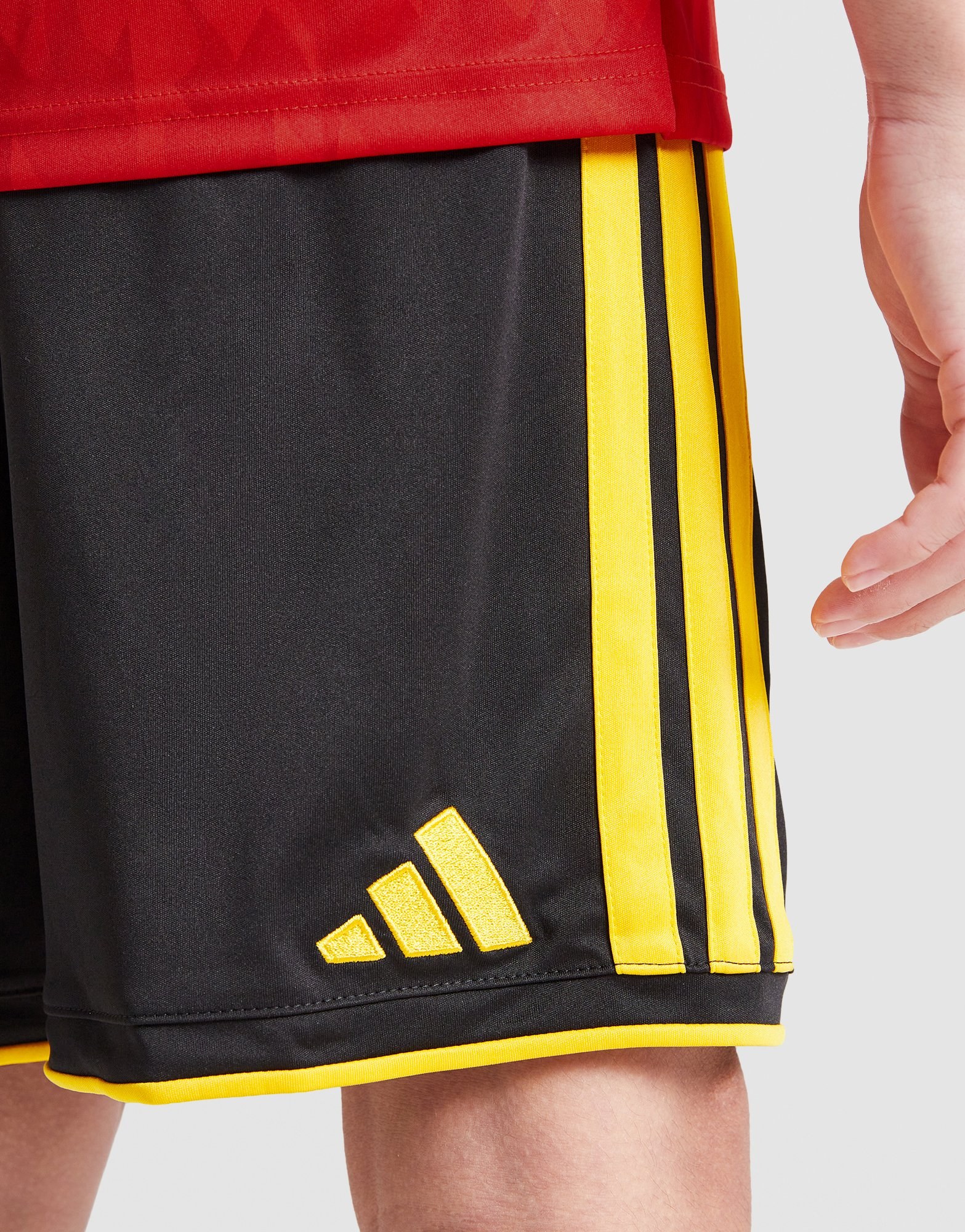 adidas Belgien 2026 Heim Shorts Kinder
