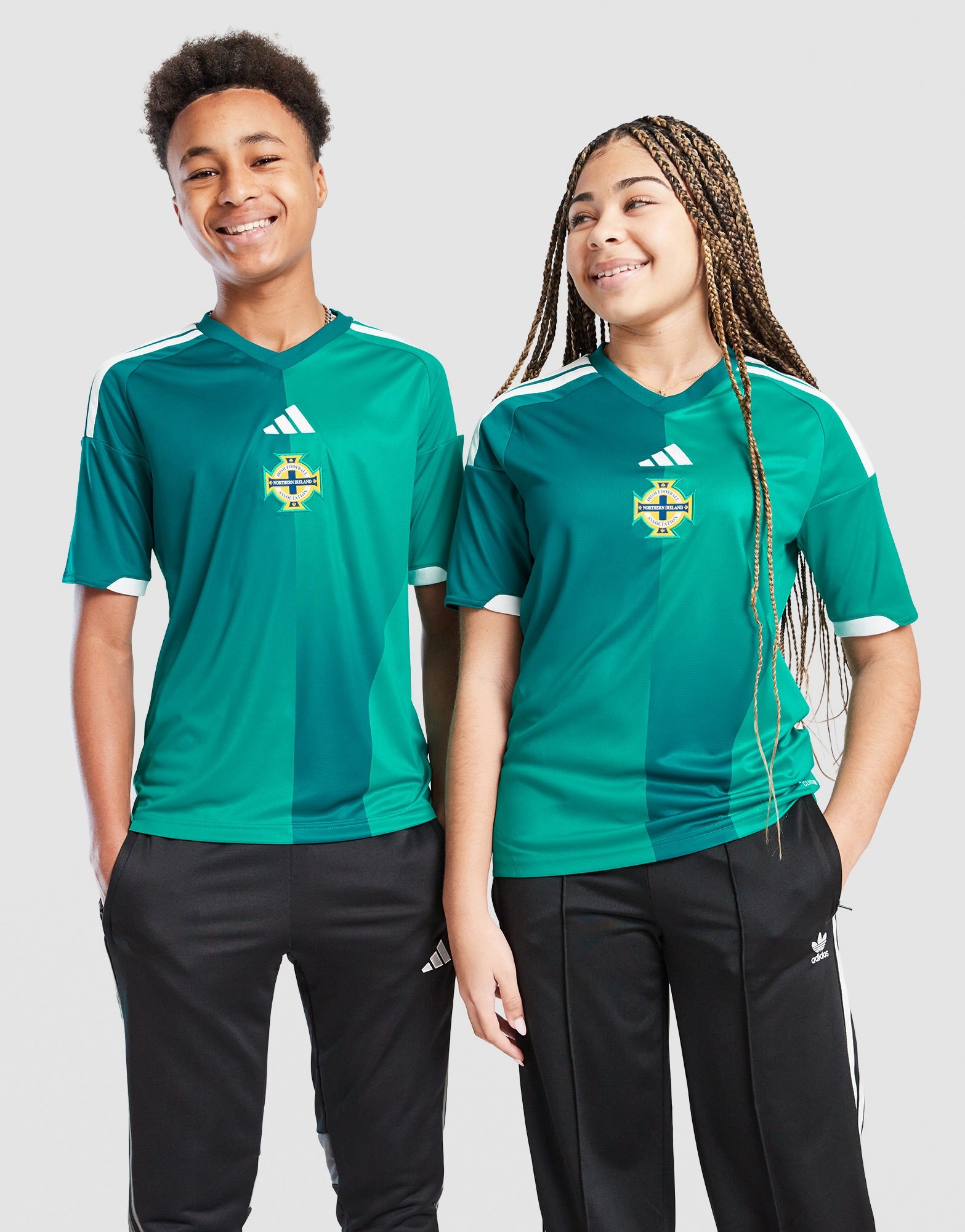 adidas Nordirland 2026 Heim Shirt Kinder