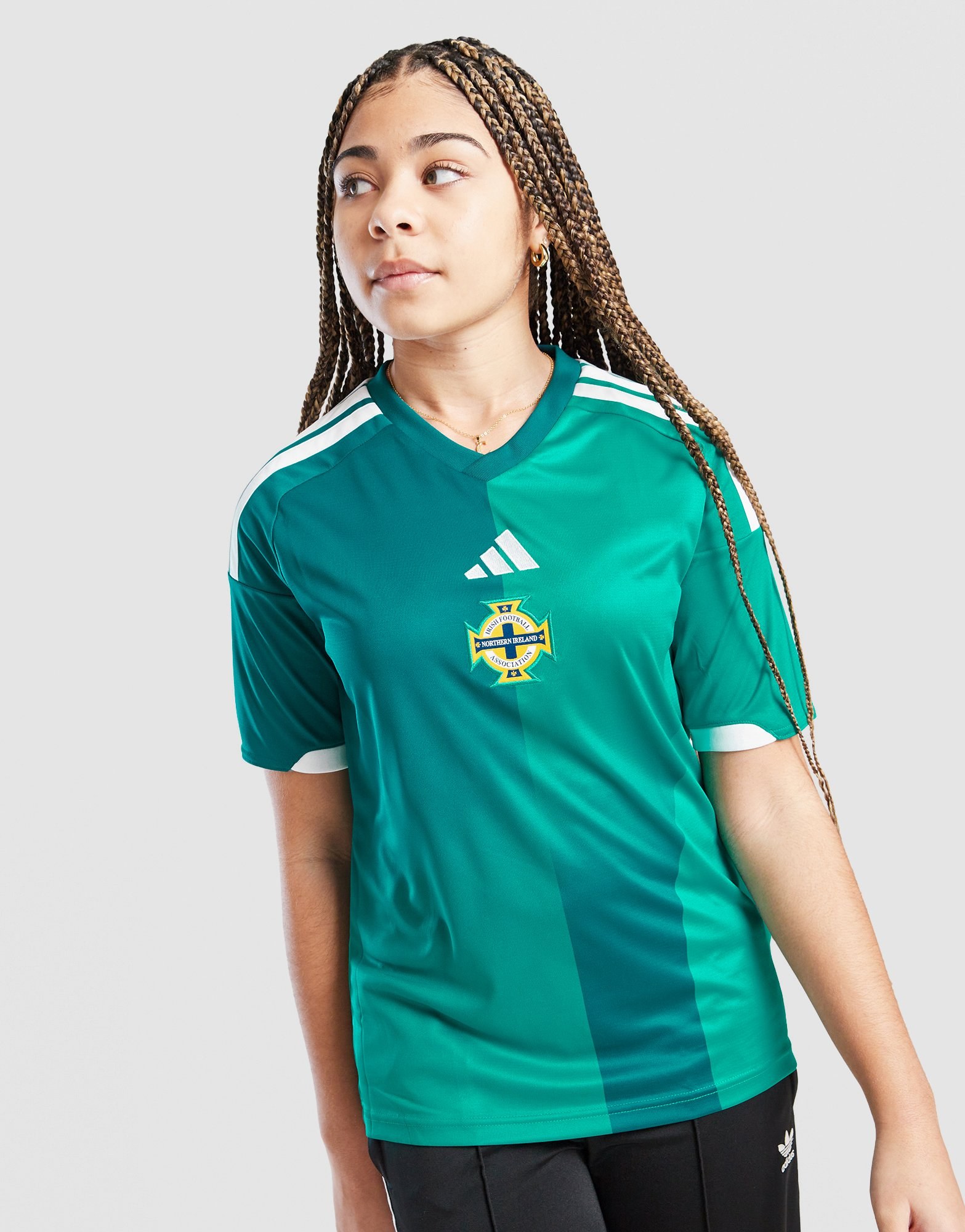 adidas Nordirland 2026 Heim Shirt Kinder