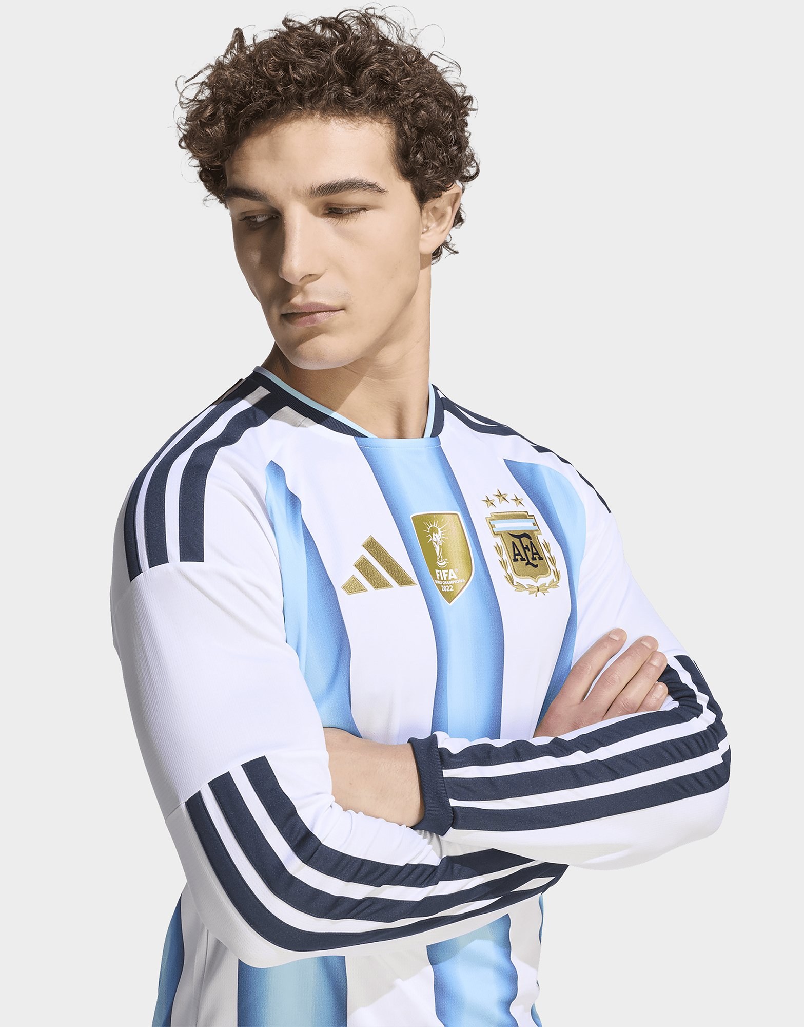 adidas Argentinien 26 Heimtrikot, Langärmlig