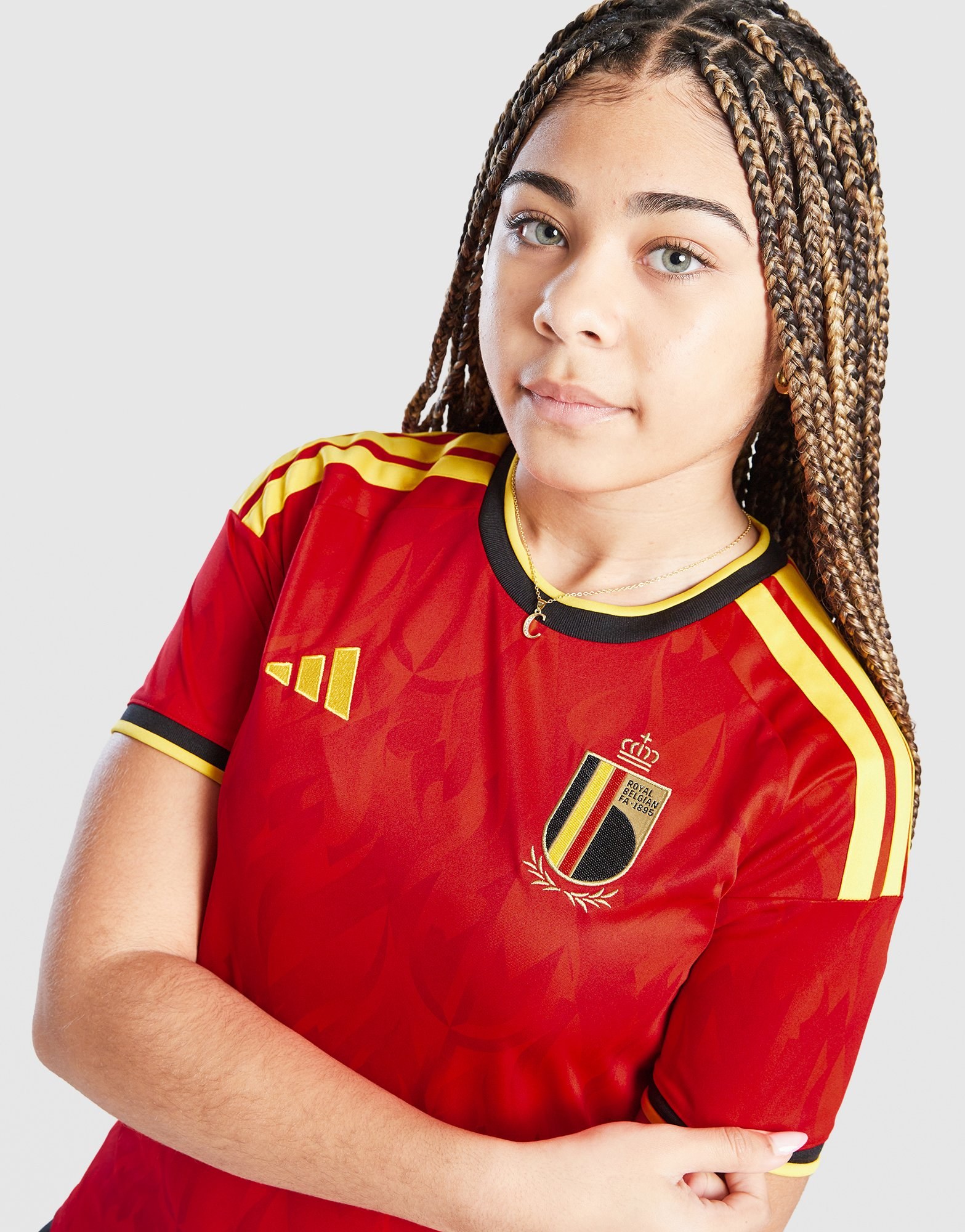 adidas Belgien 2026 Heim Shirt Kinder