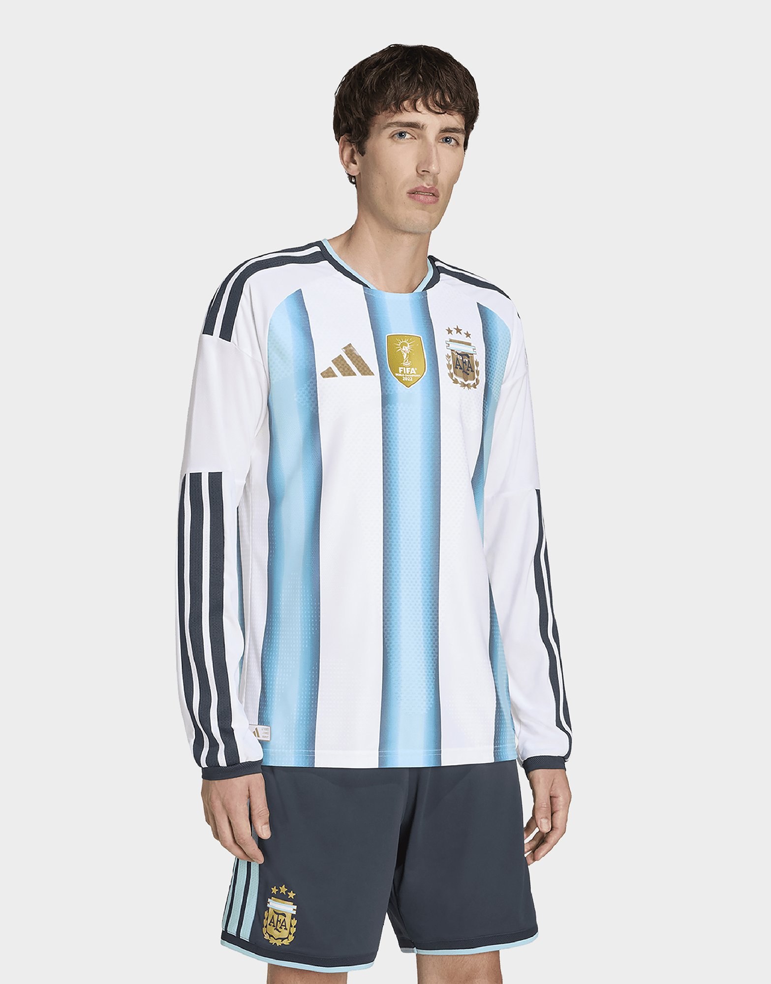 adidas Argentinien 26 Authentic Heimtrikot, Langärmlig