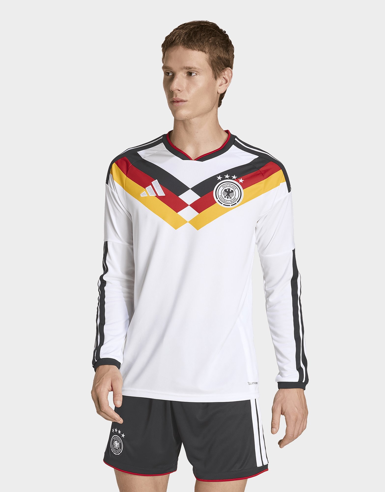 adidas Deutschland 26 Heimtrikot, Langärmlig