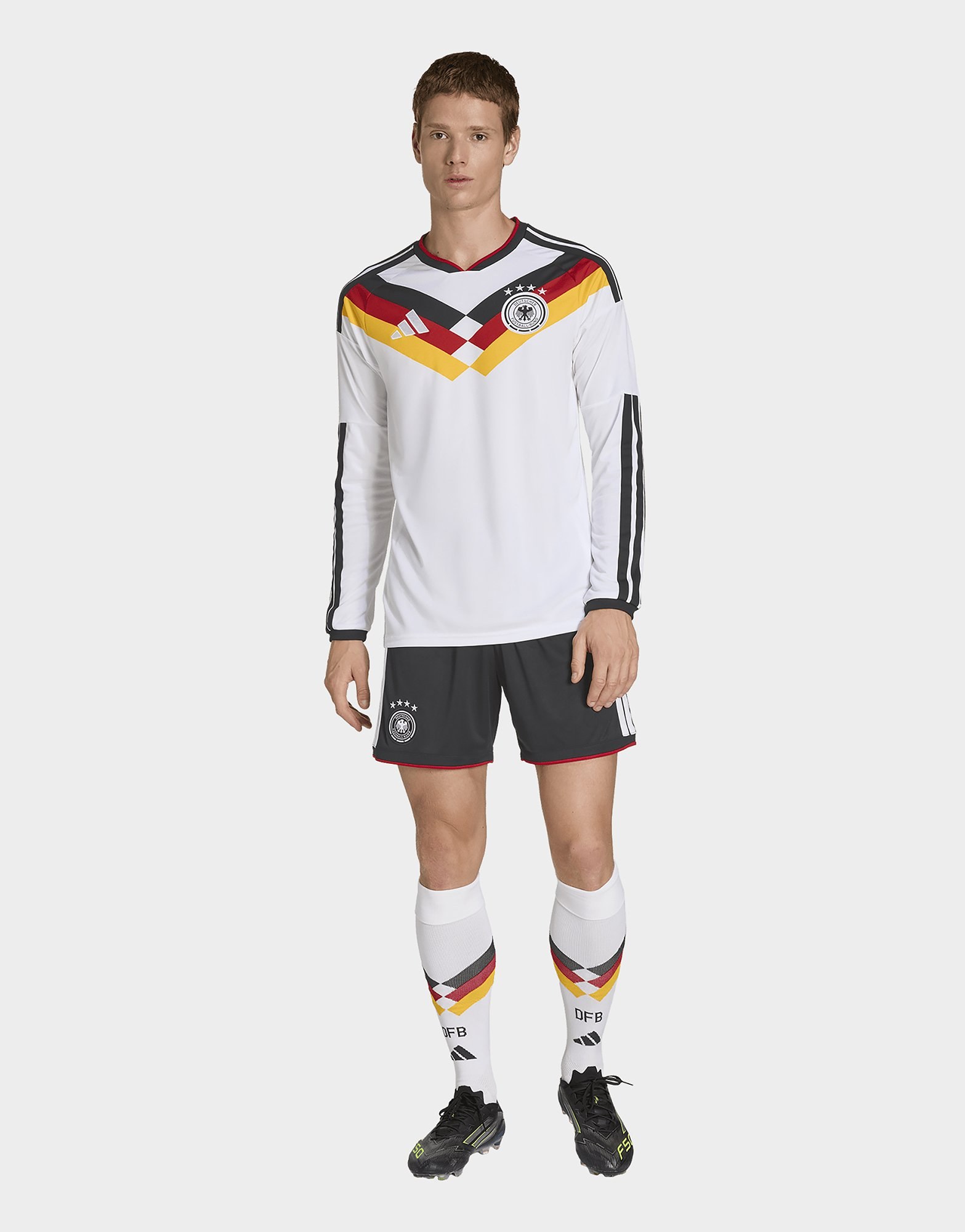 adidas Deutschland 26 Heimtrikot, Langärmlig