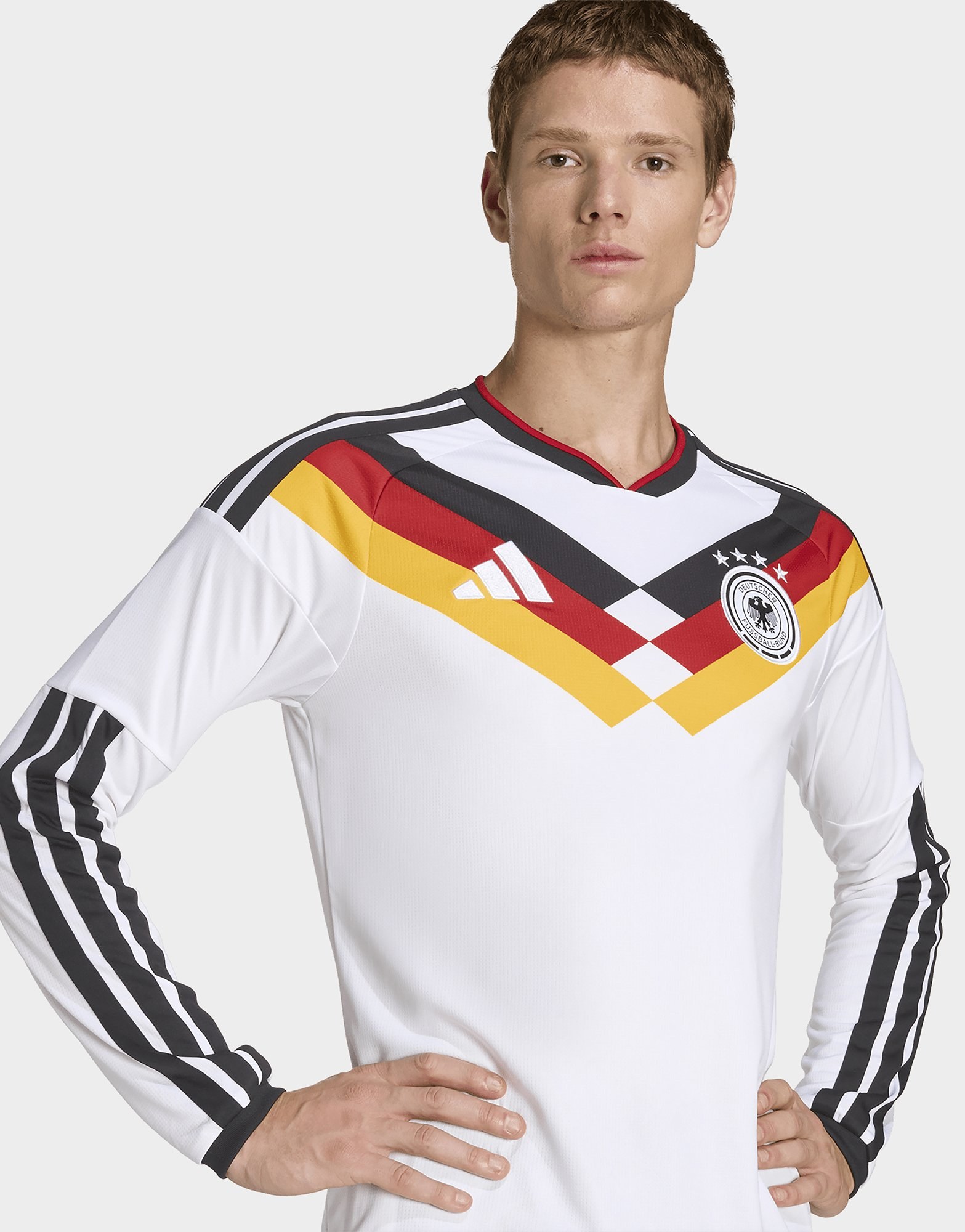 adidas Deutschland 26 Heimtrikot, Langärmlig