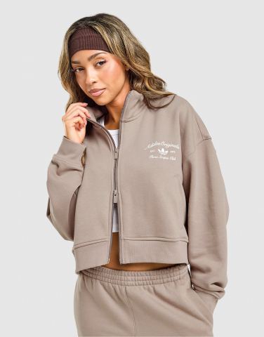 adidas Originals Club Full Zip Trainingsoberteil Damen