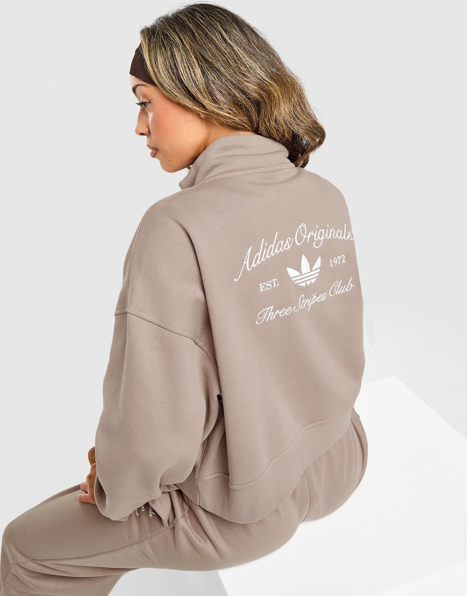 adidas Originals Club Full Zip Trainingsoberteil Damen