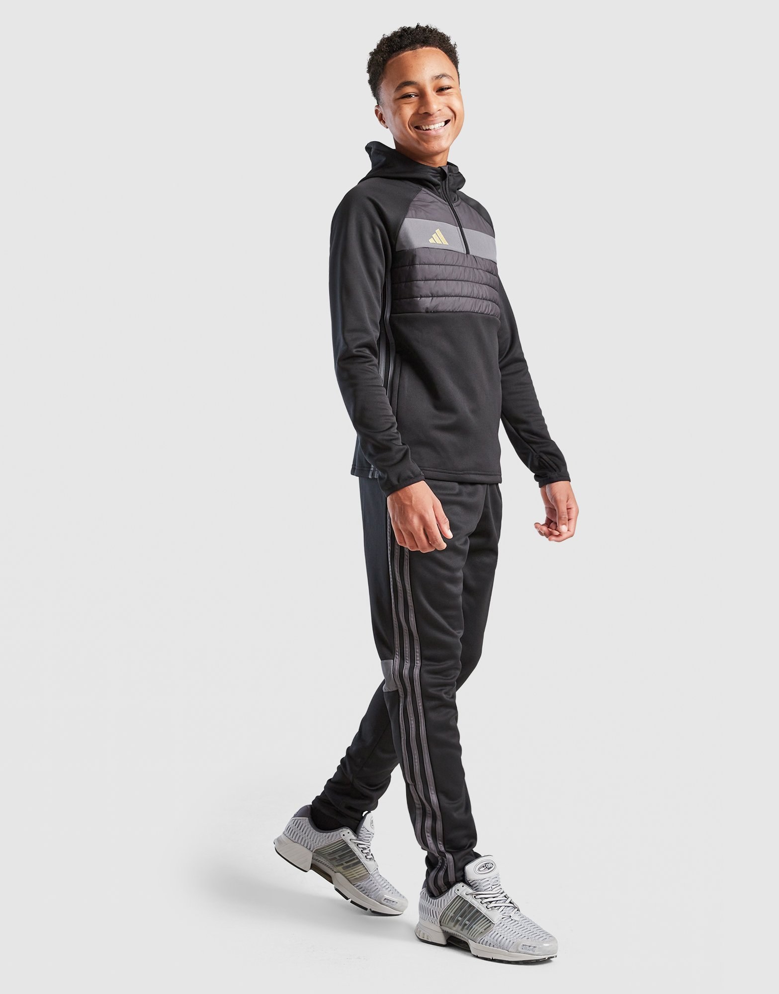 adidas Winterized Tiro 1/4 Zip Hoodie Kinder