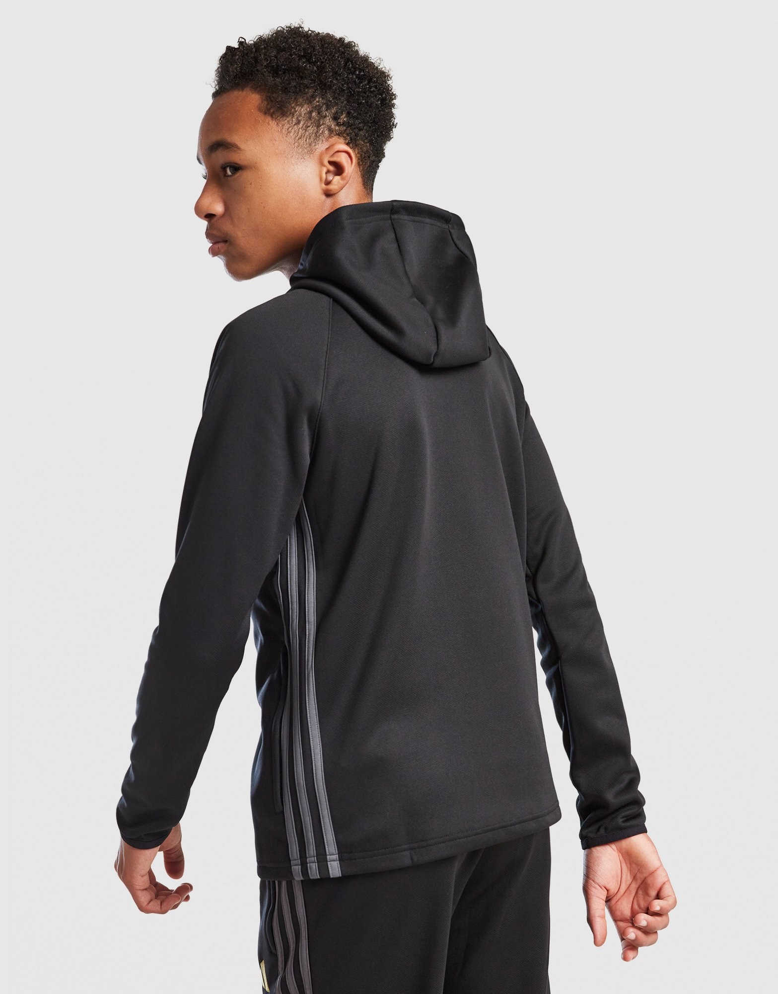 adidas Winterized Tiro 1/4 Zip Hoodie Kinder
