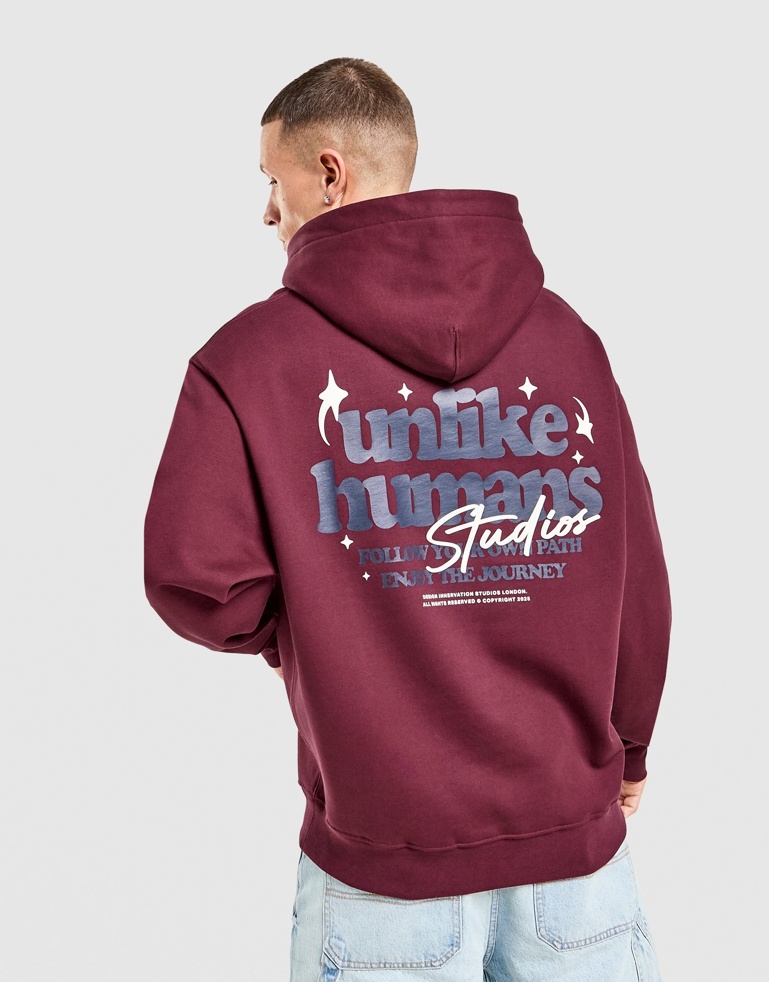 Unlike Humans Crafted Hoodie