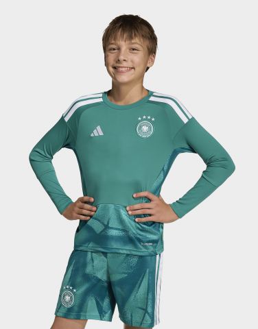 adidas Deutschland 26 Kids Torwart-Heimtrikot, langärmlig