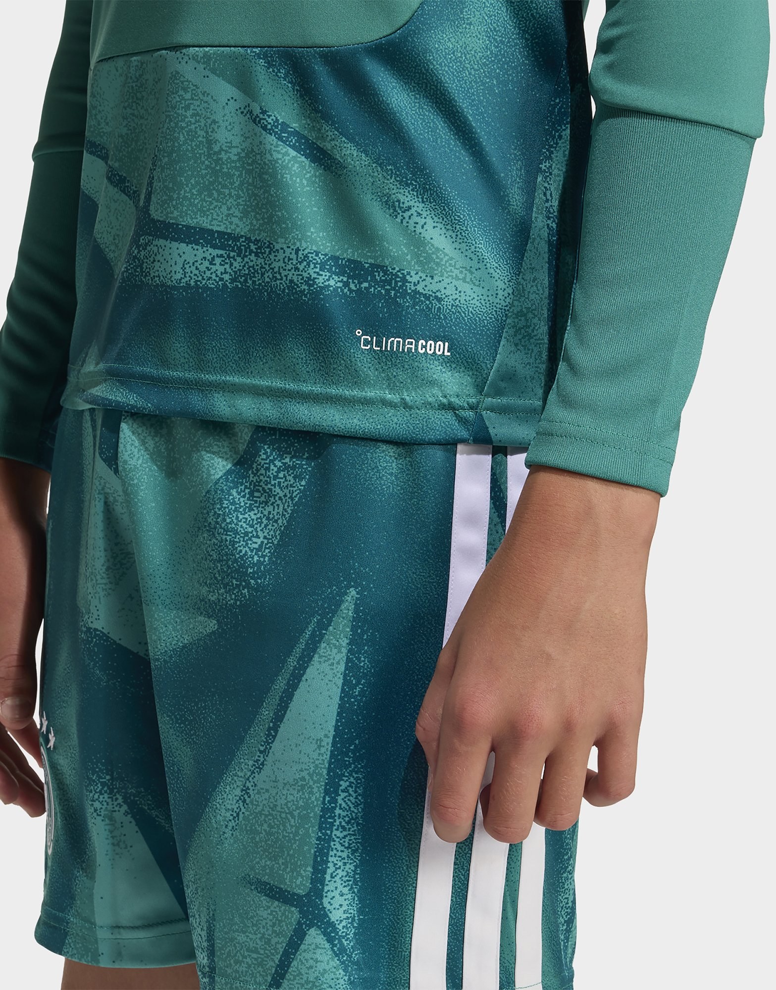 adidas Deutschland 26 Kids Torwart-Heimtrikot, langärmlig