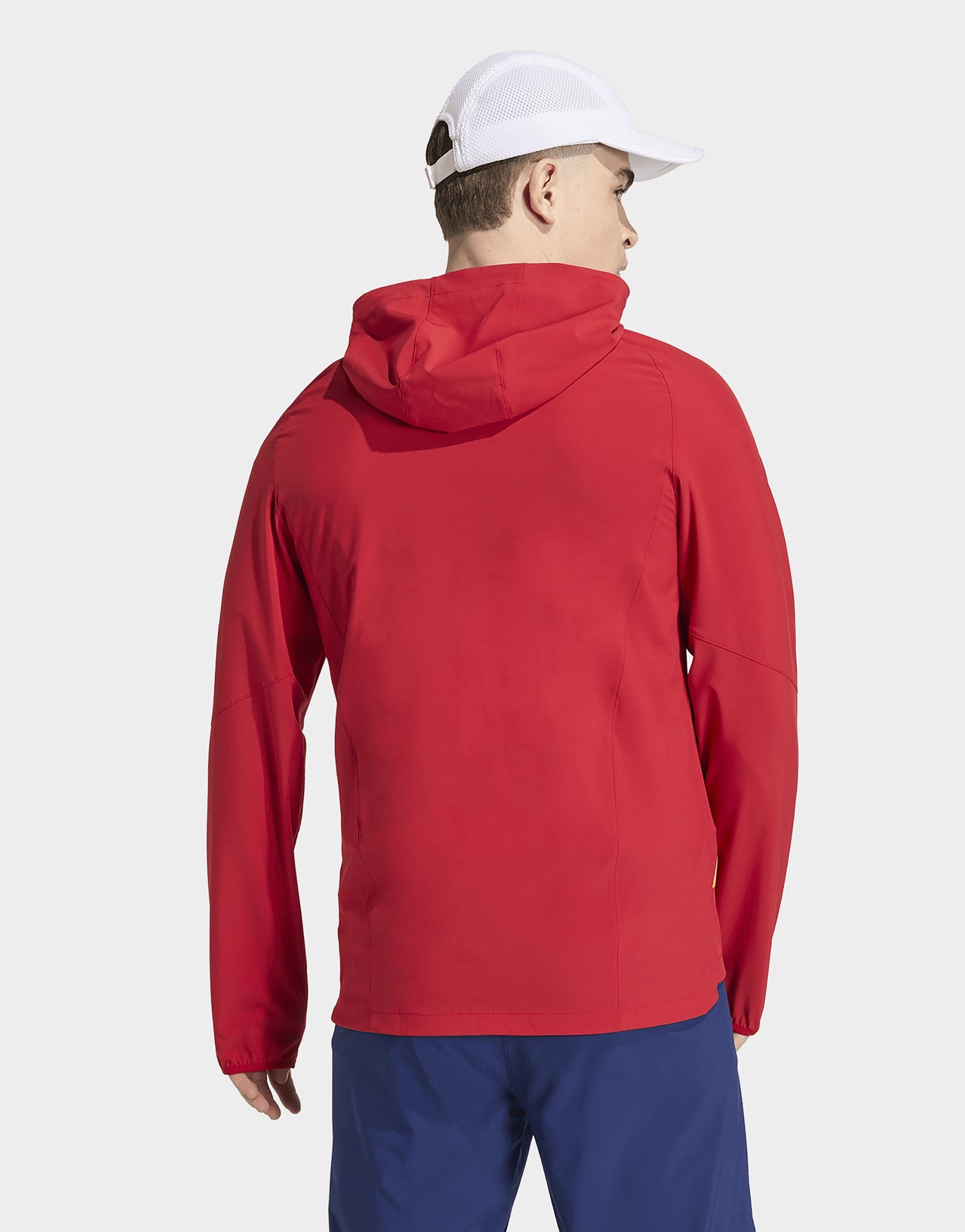 adidas Spanien Tiro Travel Windbreaker, Durchgehender Reißverschluss