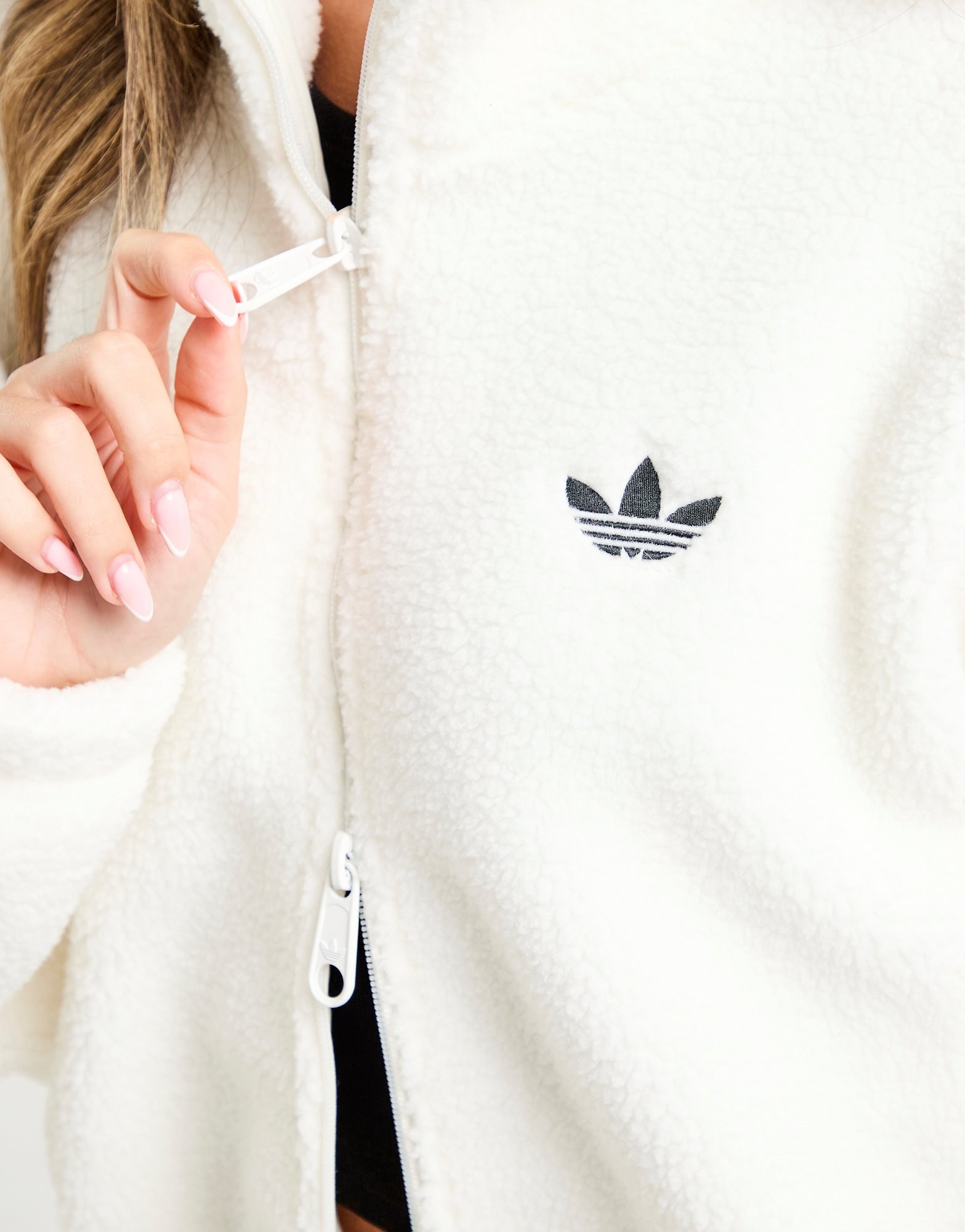 adidas Originals Teddy Full Zip Jacke Damen