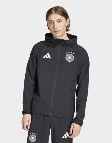 adidas Deutschland Tiro Travel Windbreaker, Durchgehender Reißverschluss