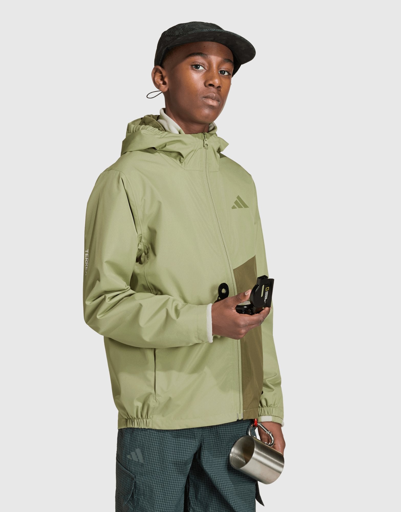 adidas Terrex Kids Multi 2 Layer Climaproof Regenjacke