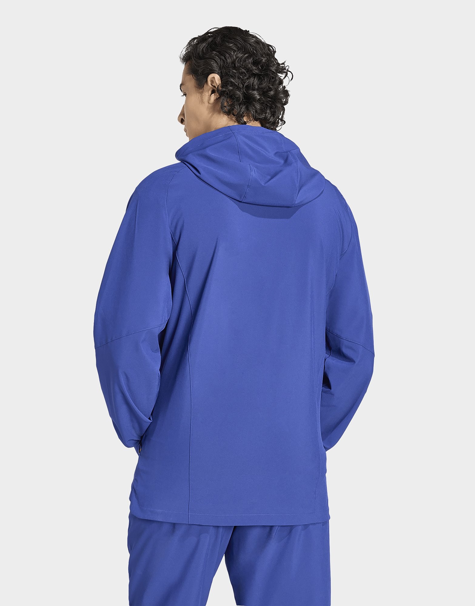 adidas Italien Tiro Travel Windbreaker, Durchgehender Reißverschluss