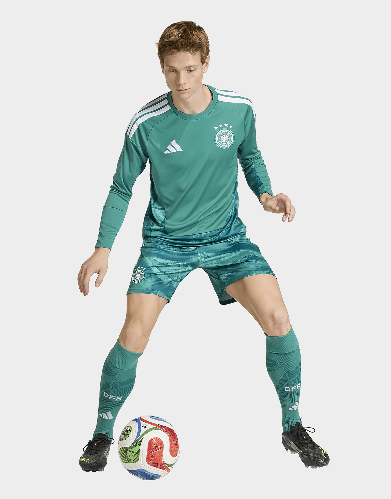 adidas Deutschland 26 Torwart-heimtrikot, Langärmlig