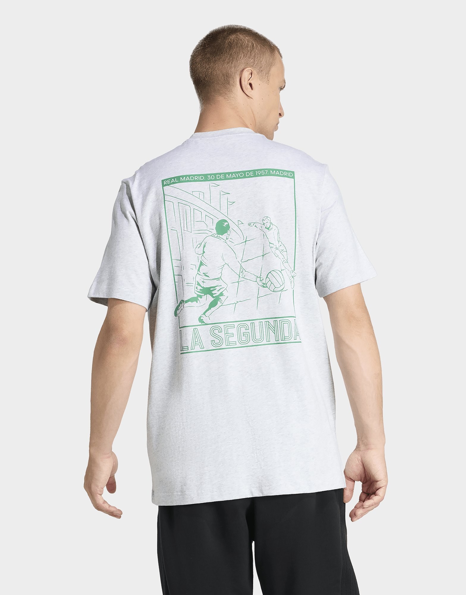 adidas Real Madrid Heritage Trikot Aus Dicker Baumwolle