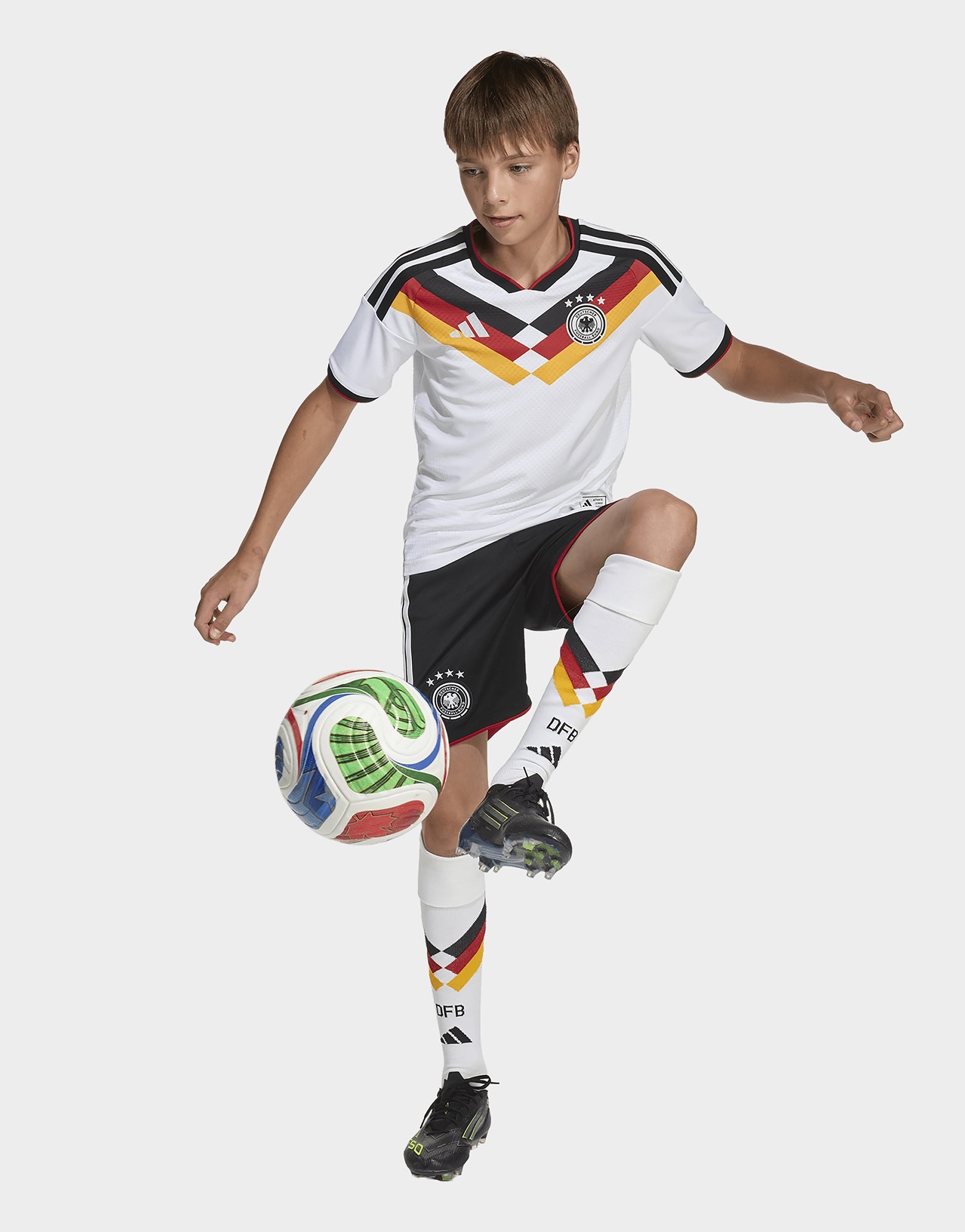 adidas Deutschland 26 Authentic Kids Heimtrikot