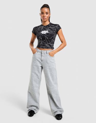 Hoodrich Nytrex Wide Jeans Damen