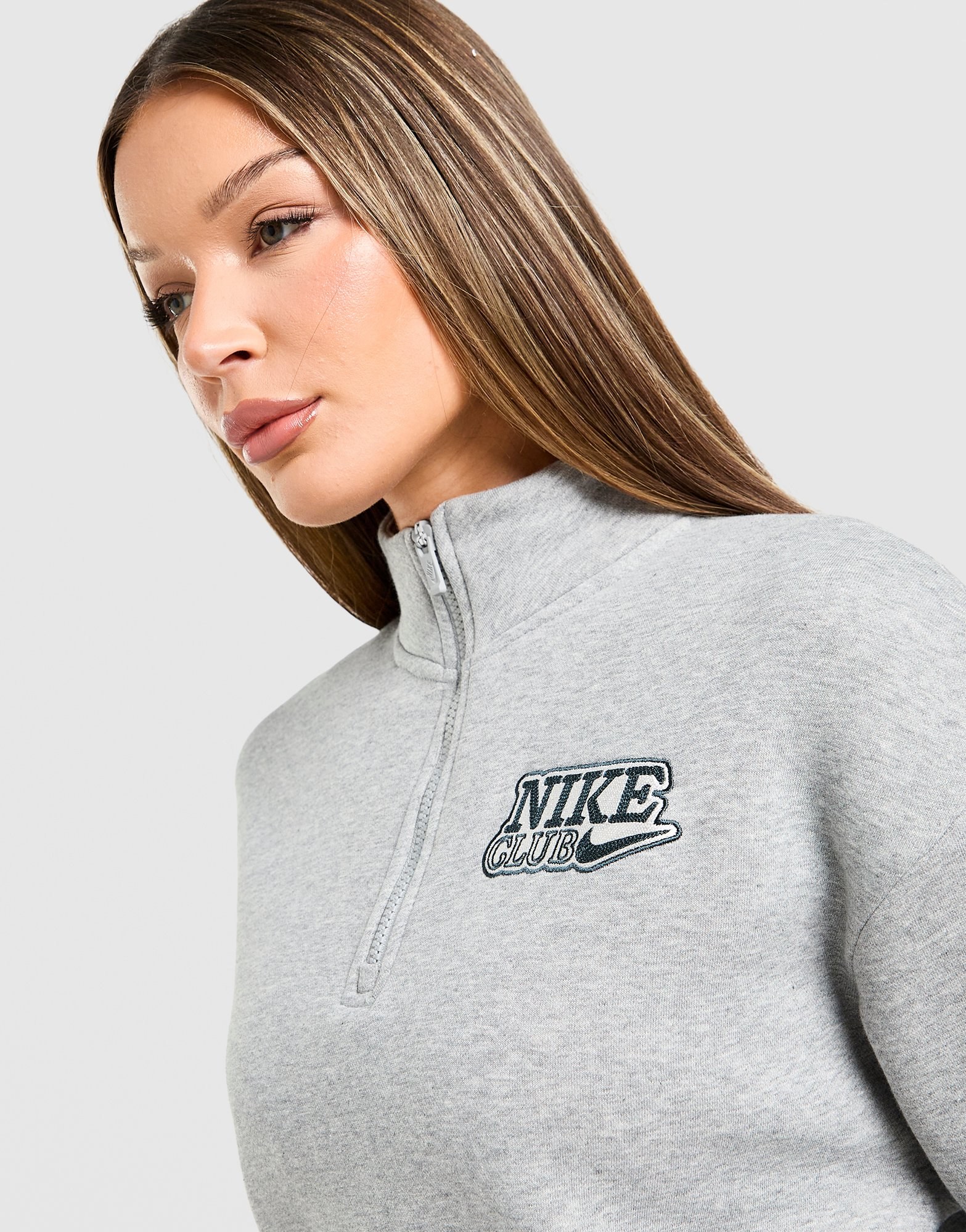 Nike Classic+ 1/4 Zip Sweatshirt Damen
