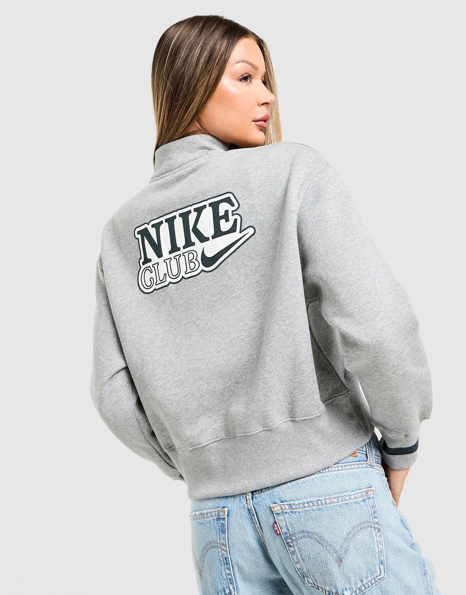 Nike Classic+ 1/4 Zip Sweatshirt Damen