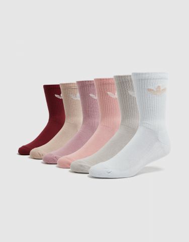 adidas Originals 6er-Pack Trefoil Cushion Crew Socken
