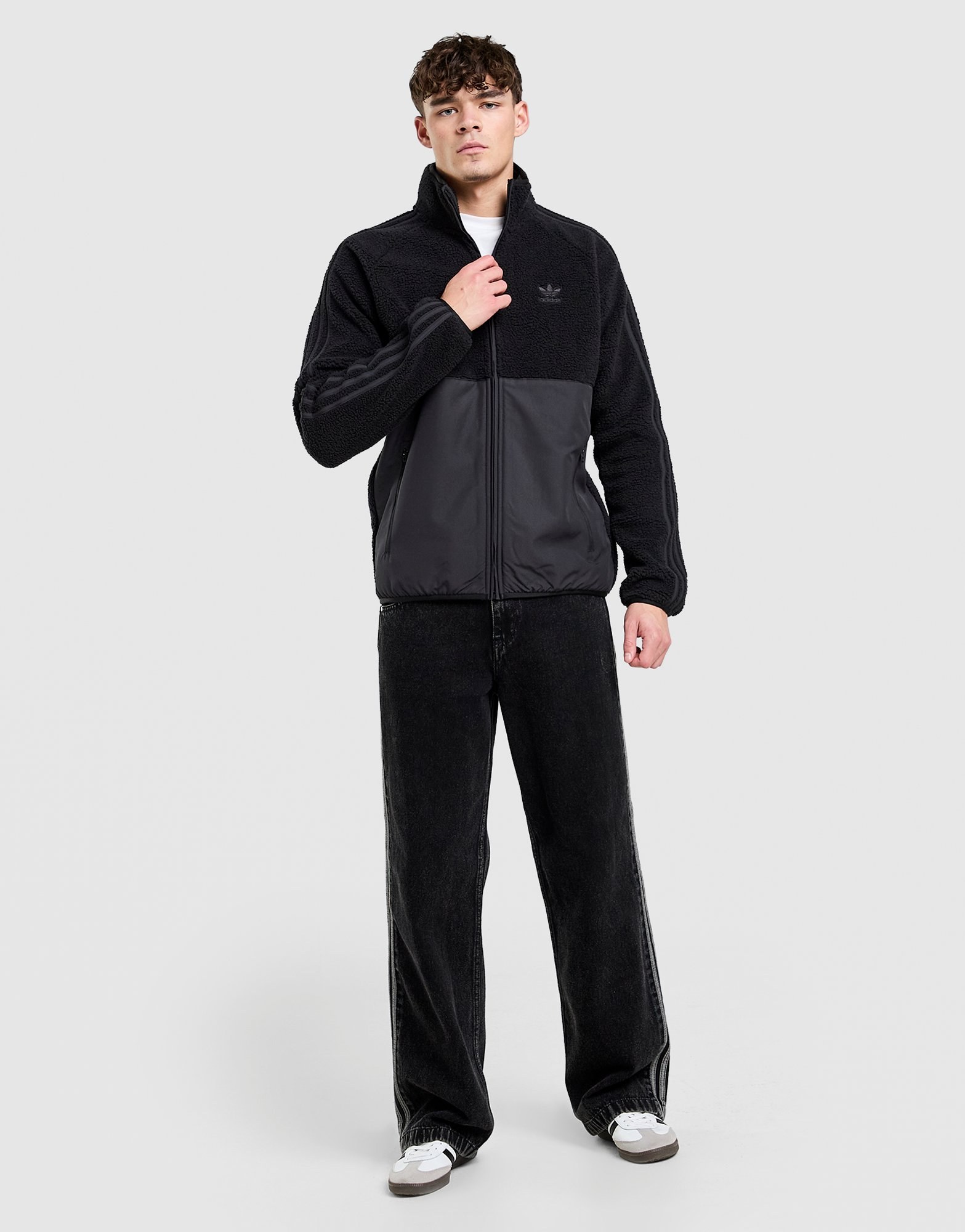 adidas Originals Sherpa Full Zip Fleece