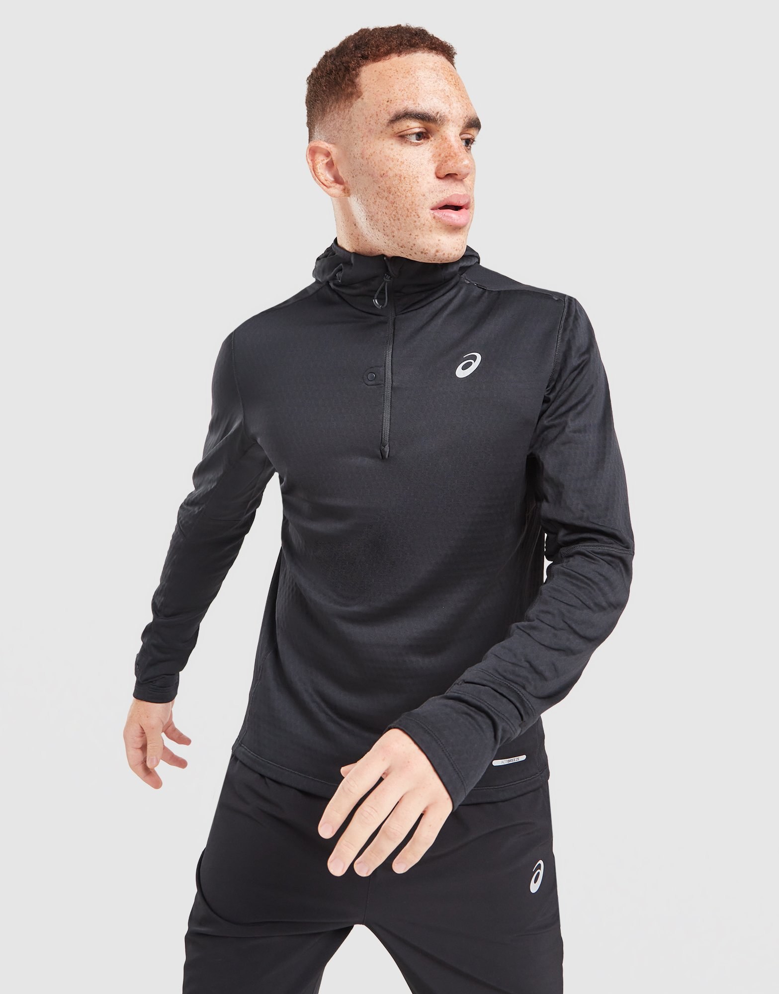 ASICS Road Winter 1/4 Zip Hoodie