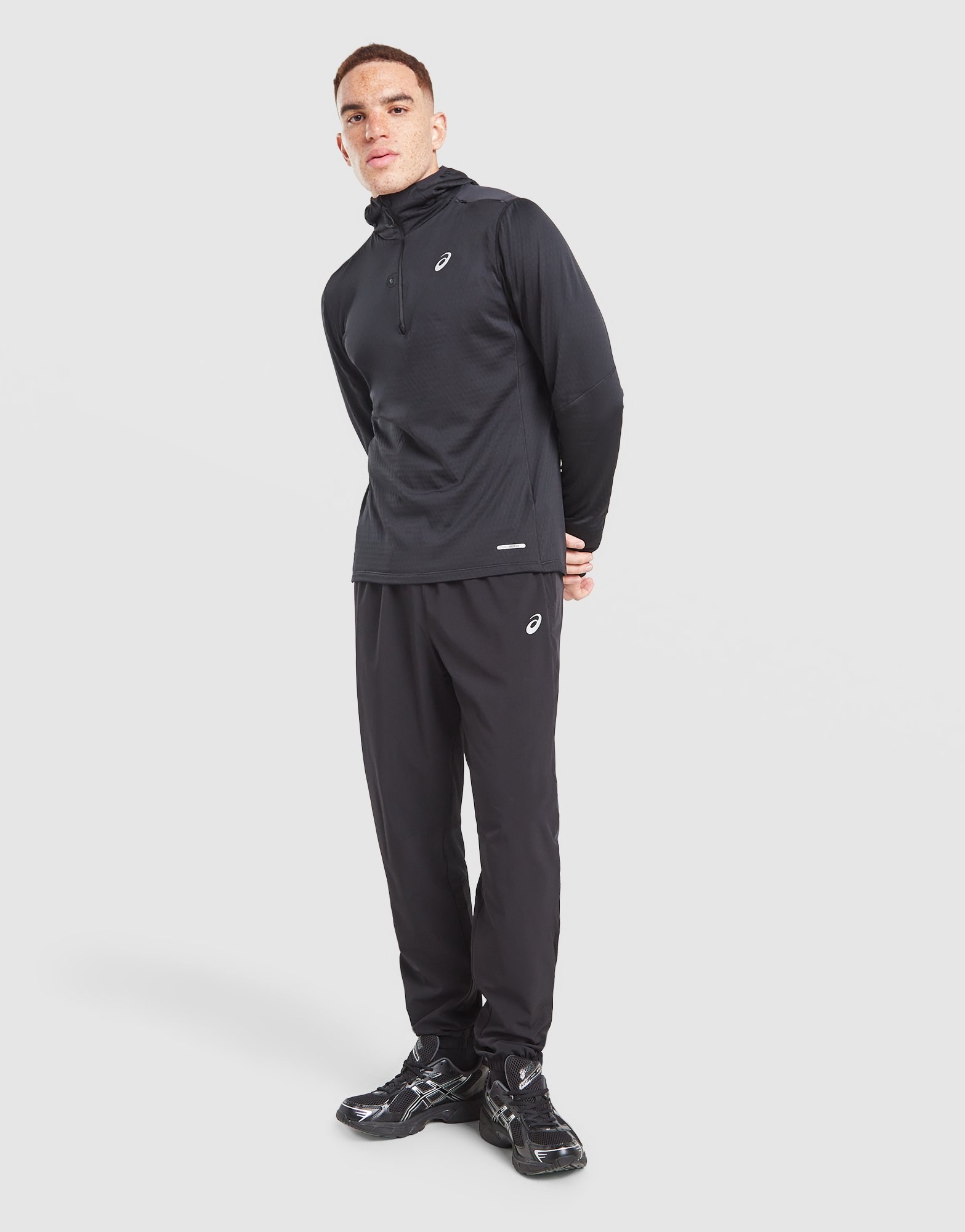 ASICS Road Winter 1/4 Zip Hoodie