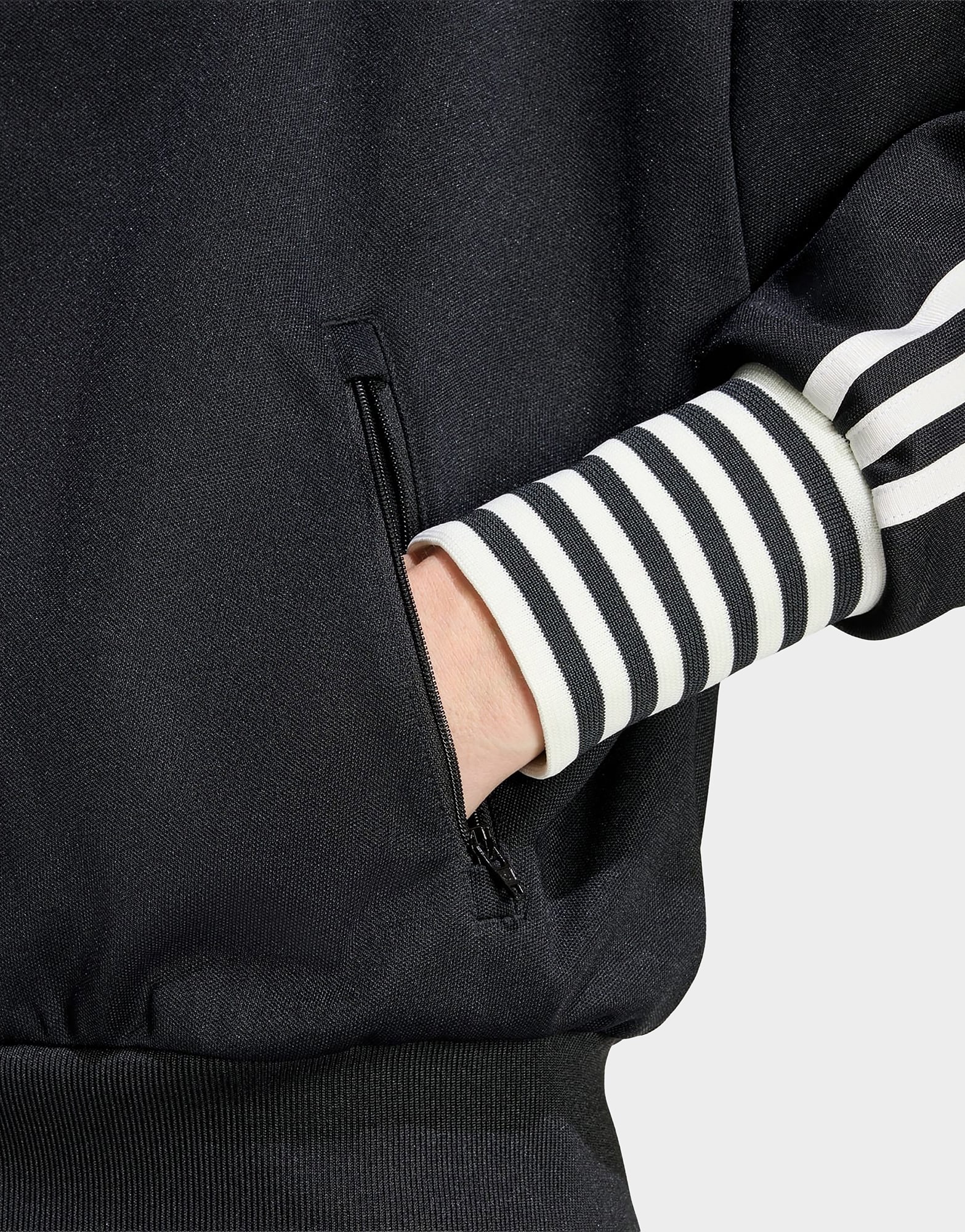 adidas Originals Vintage Bb Tt Striped Rib Track Top