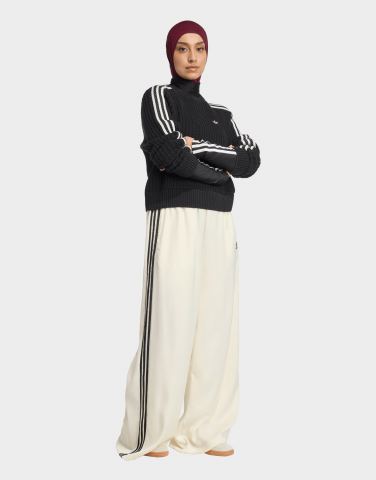 adidas Originals Adicolor Satin Wide Leg Trainingshose