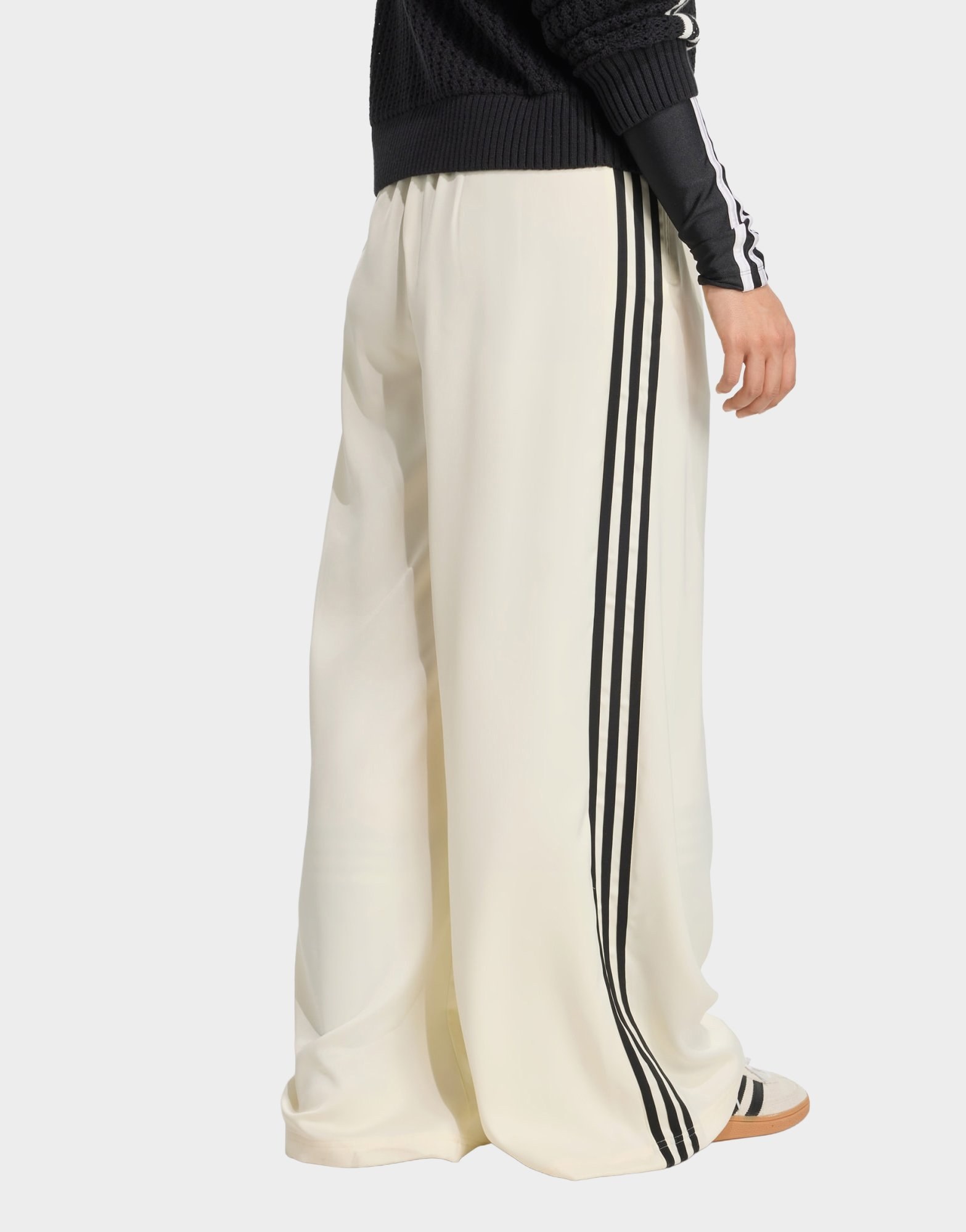 adidas Originals Adicolor Satin Wide Leg Trainingshose
