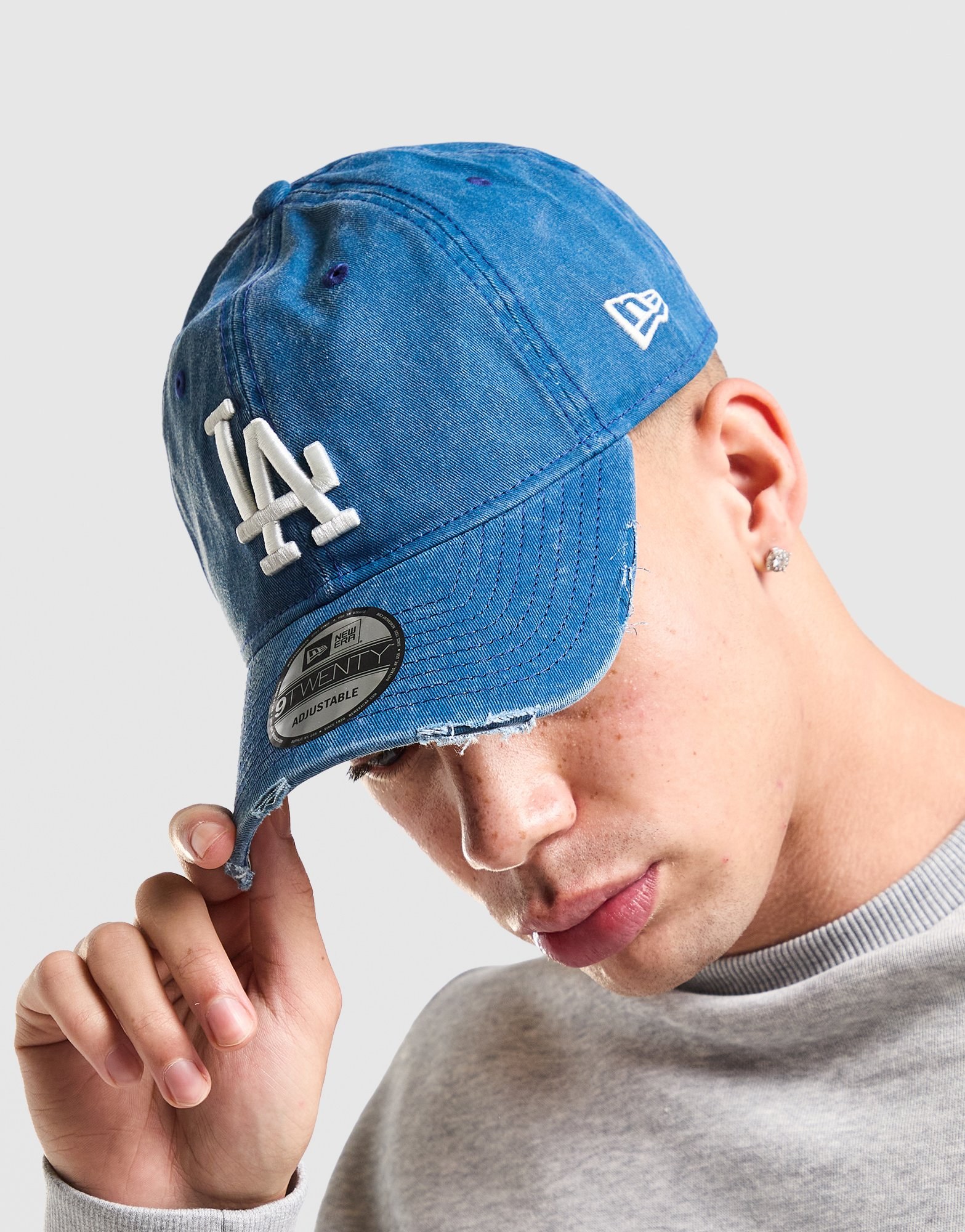 New Era MLB LA Dodgers Washed 9TWENTY Cap