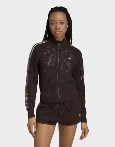 adidas Originals Knitted Crochet Firebird Originals Jacke