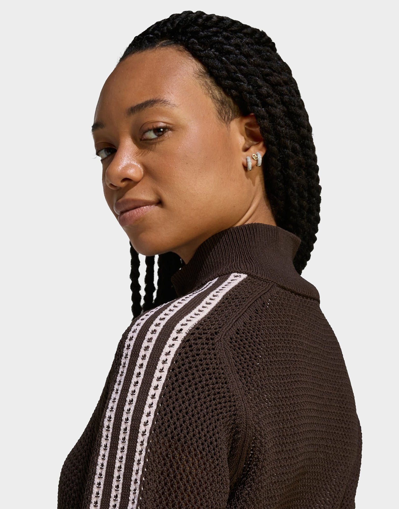 adidas Originals Knitted Crochet Firebird Originals Jacke