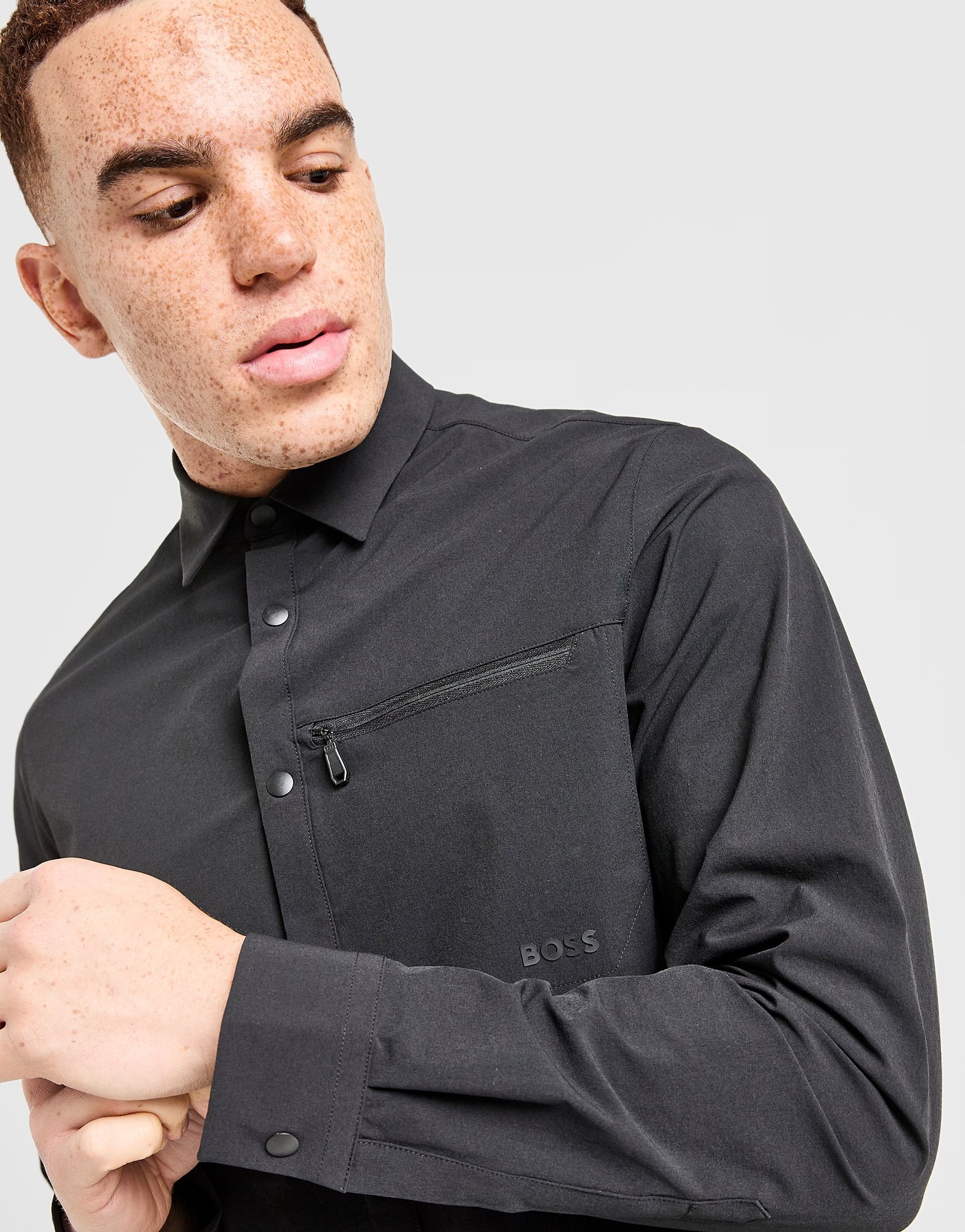 BOSS Button Overshirt