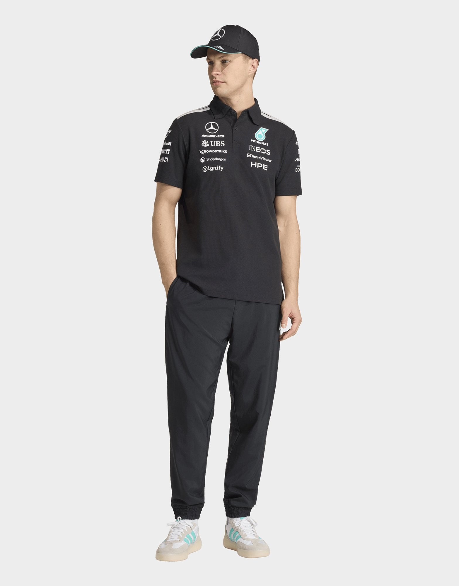 adidas Mercedes - Amg Petronas Formula 1 Team Engineers Poloshirt