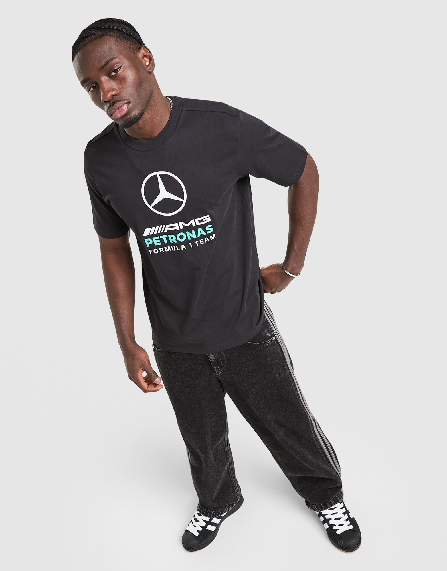 adidas Mercedes-amg Petronas Formula 1 Team Dna Grafik T-shirt