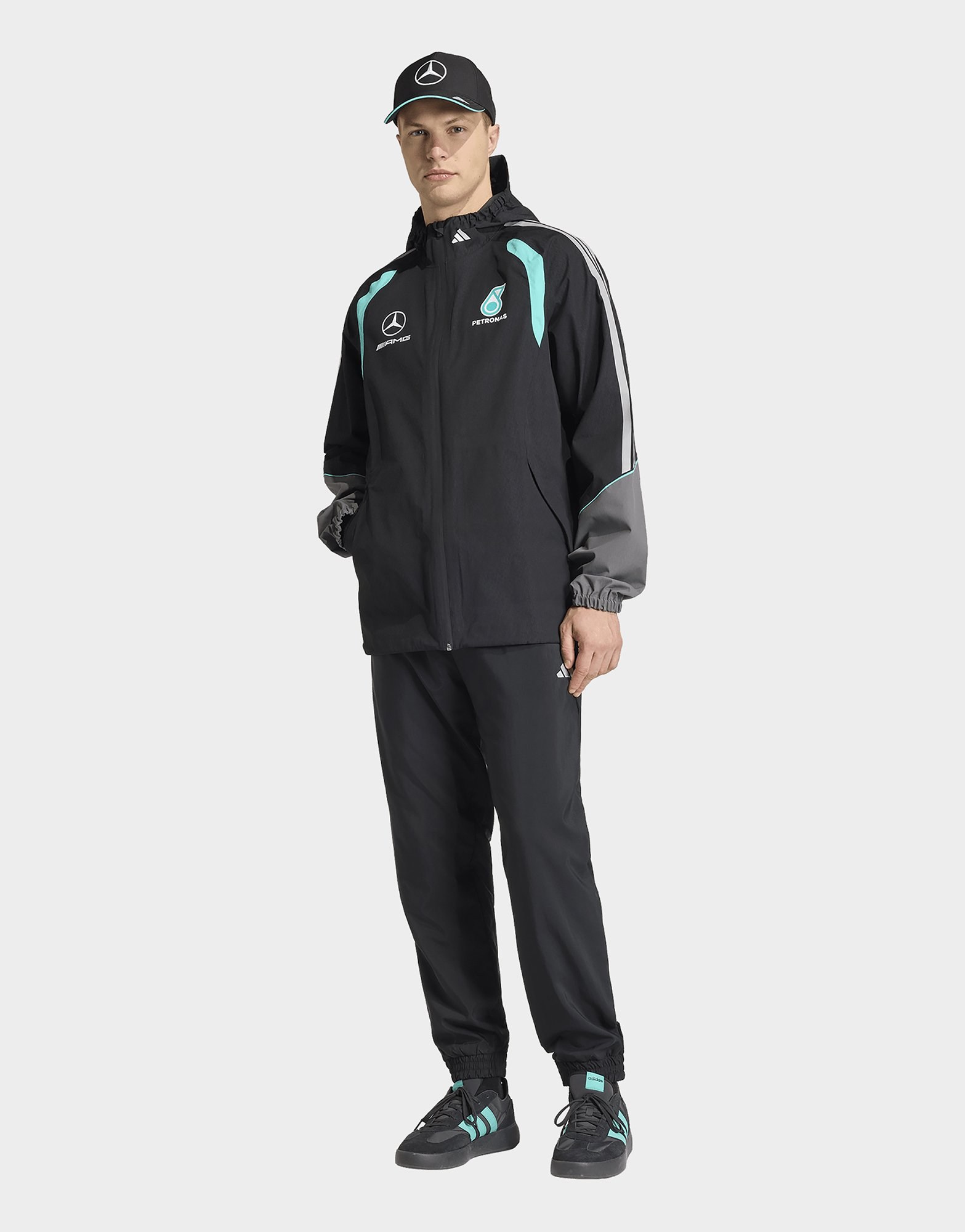 adidas Mercedes - Amg Petronas Formel 1 Team Mechanics Regenjacke