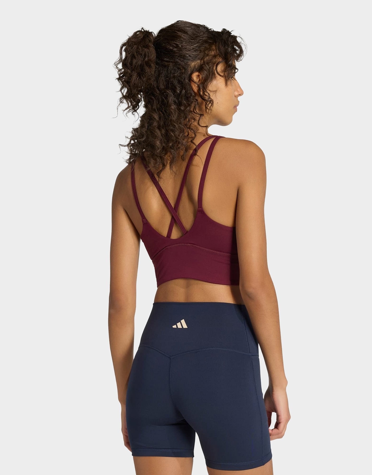 adidas 3-streifen Studio All Me Light Support Bh