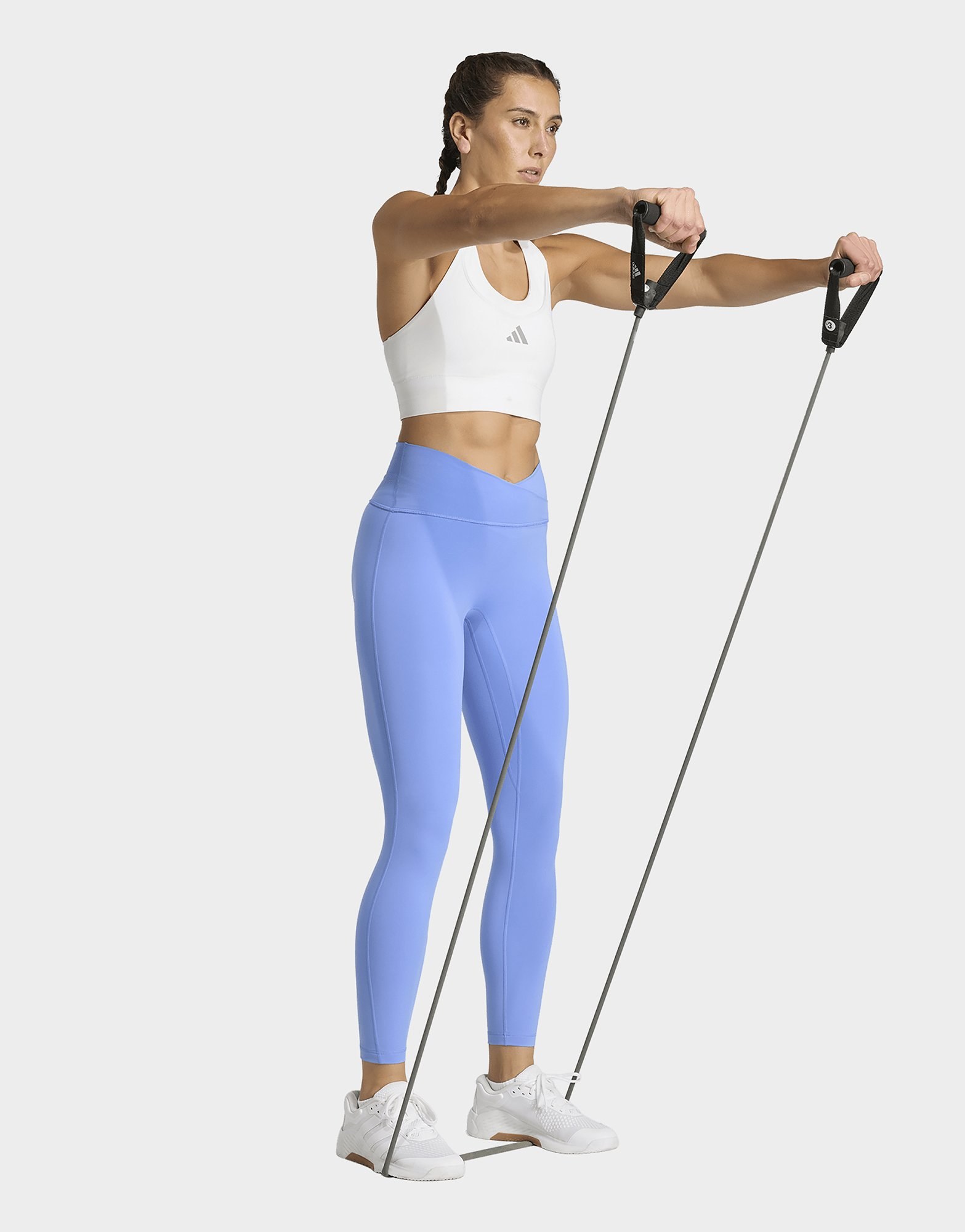 adidas 3-streifen Studio All Me 7/8 X-over Leggings