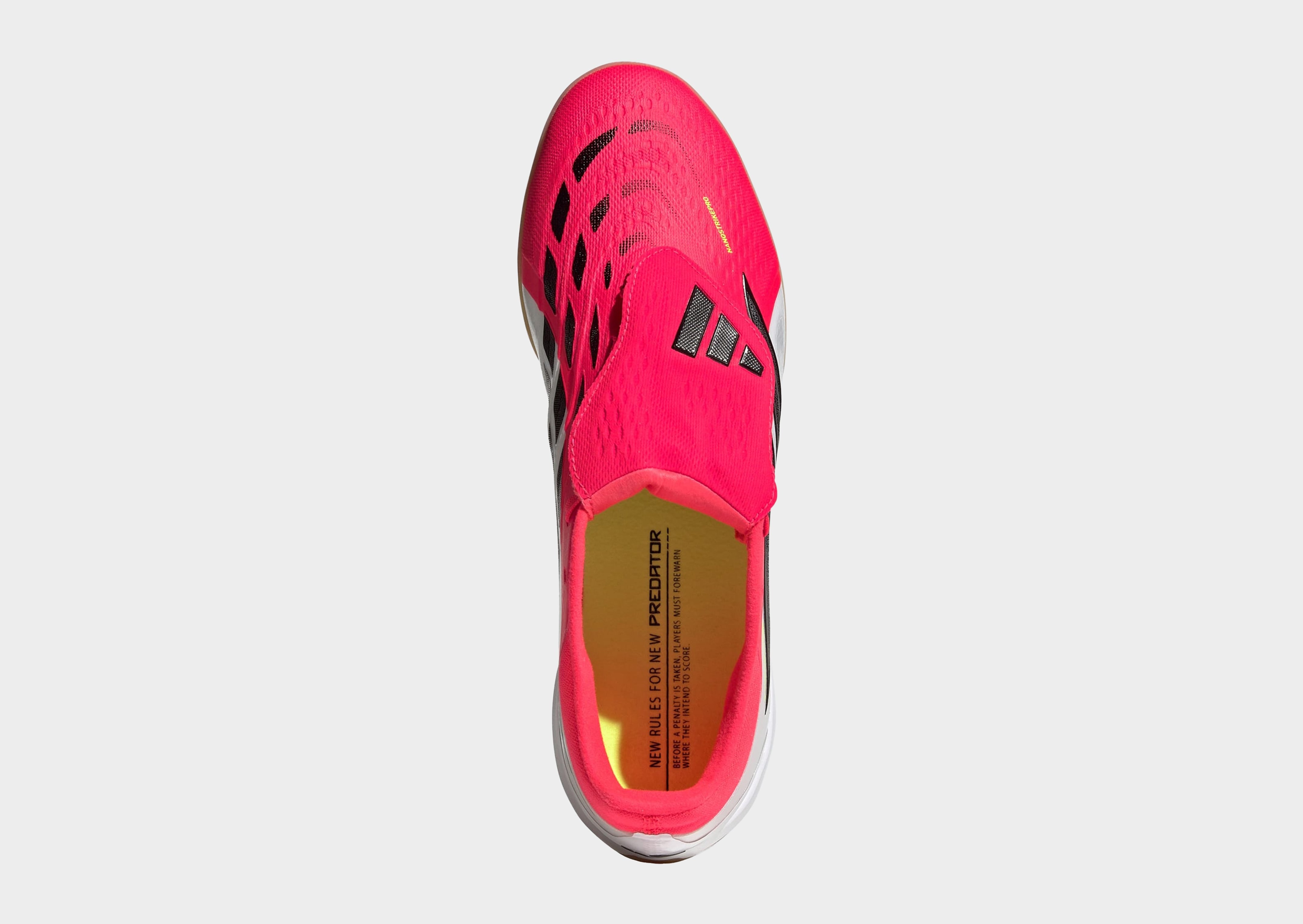 adidas Predator Pro Fußballschuh, Hallenböden, Umschlagbare Zunge