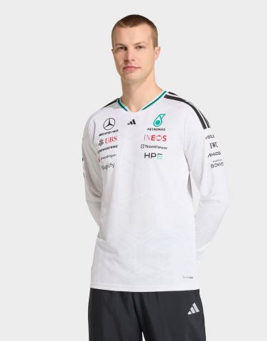 adidas Mercedes - Amg Petronas Formula 1 Team Authentic Langärmeliges Fahrertrikot