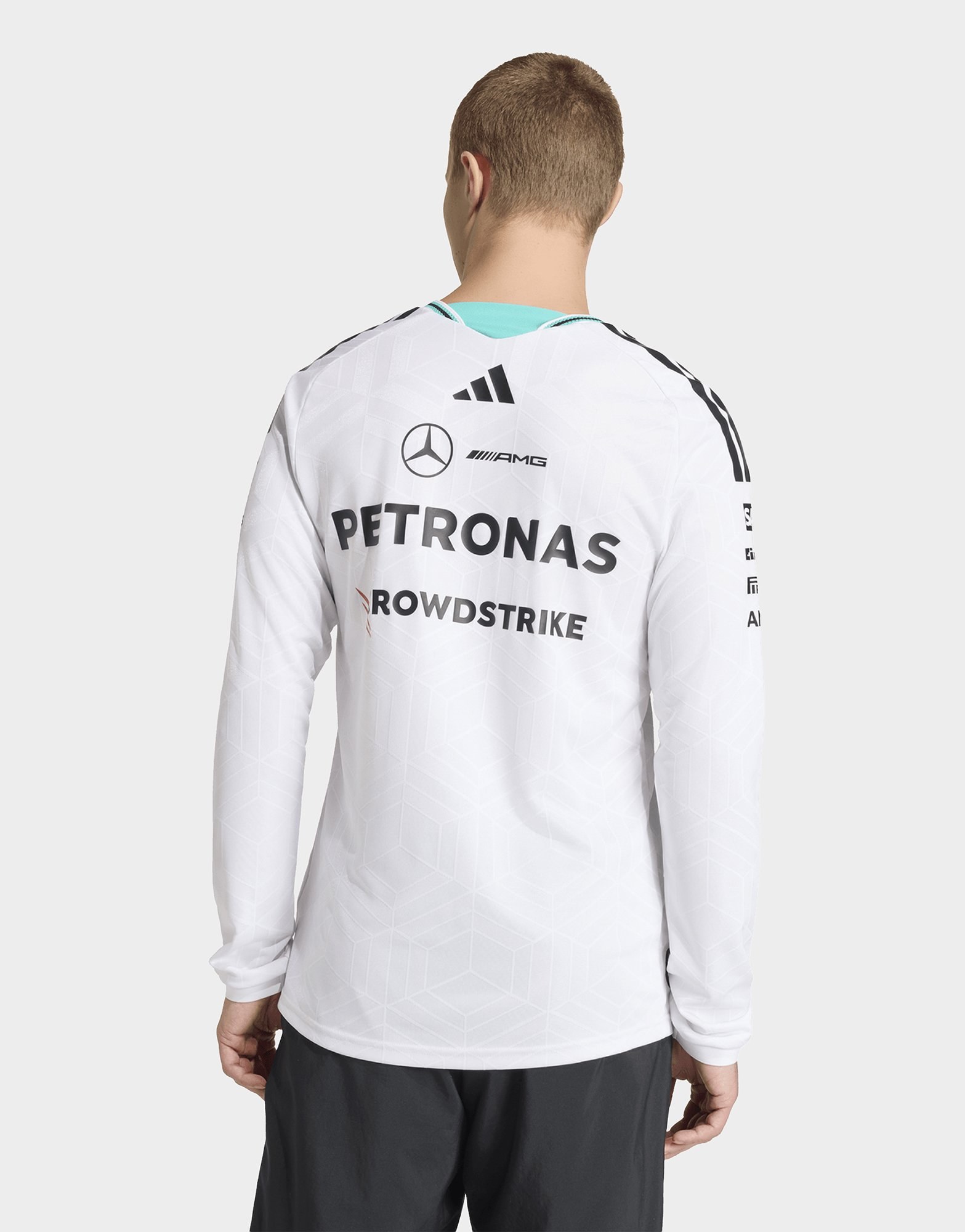 adidas Mercedes - Amg Petronas Formula 1 Team Authentic Langärmeliges Fahrertrikot