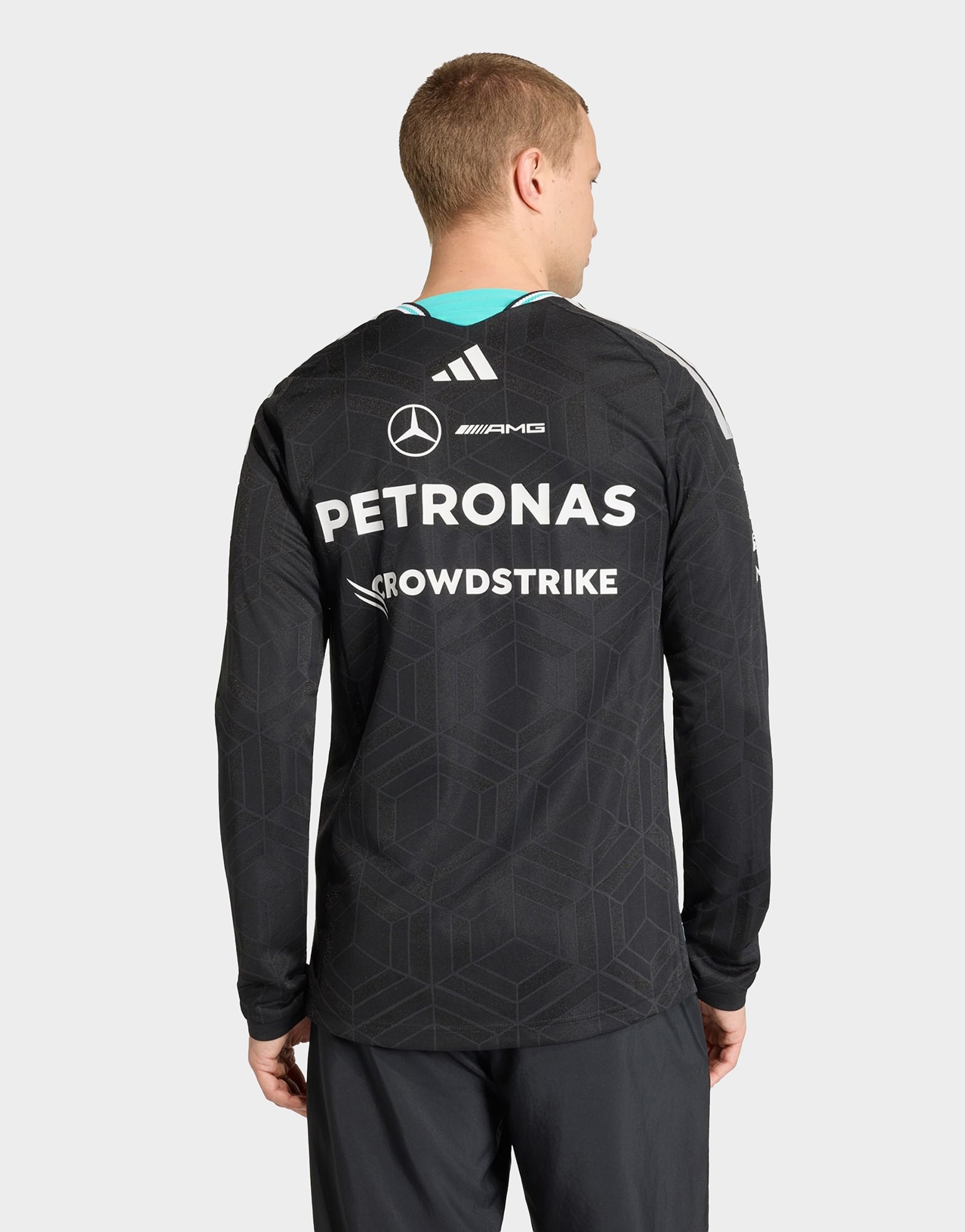 adidas Mercedes - Amg Petronas Formula 1 Team Authentic Langärmeliges Fahrertrikot