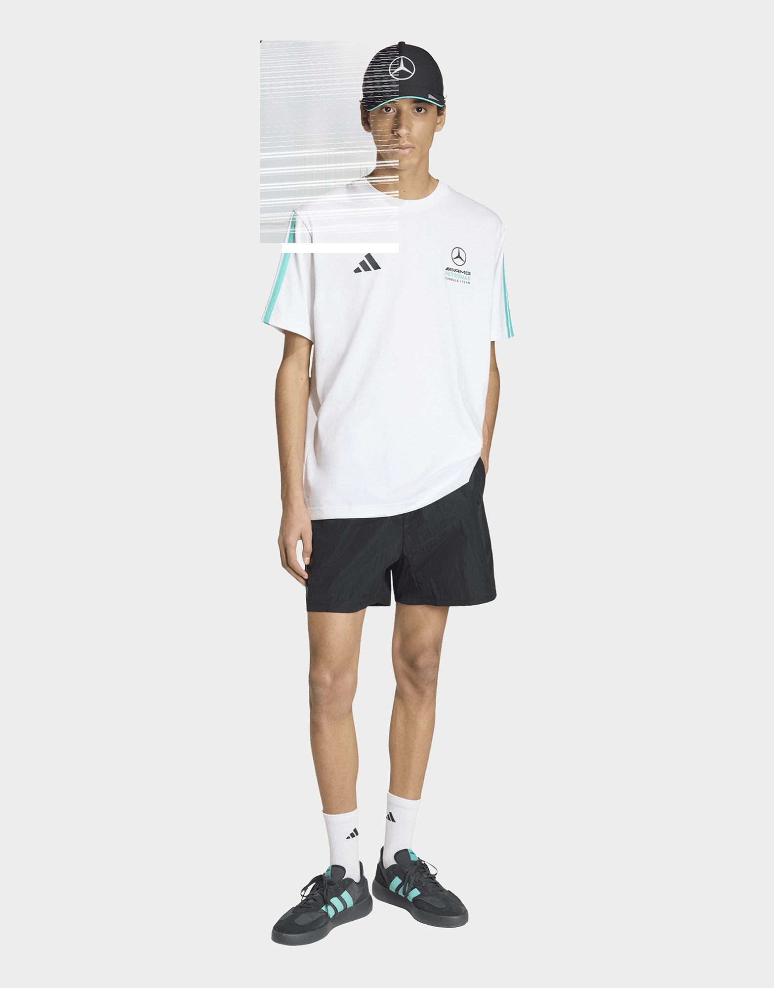 adidas Mercedes - Amg Petronas Formula 1 Team Night Web-shorts