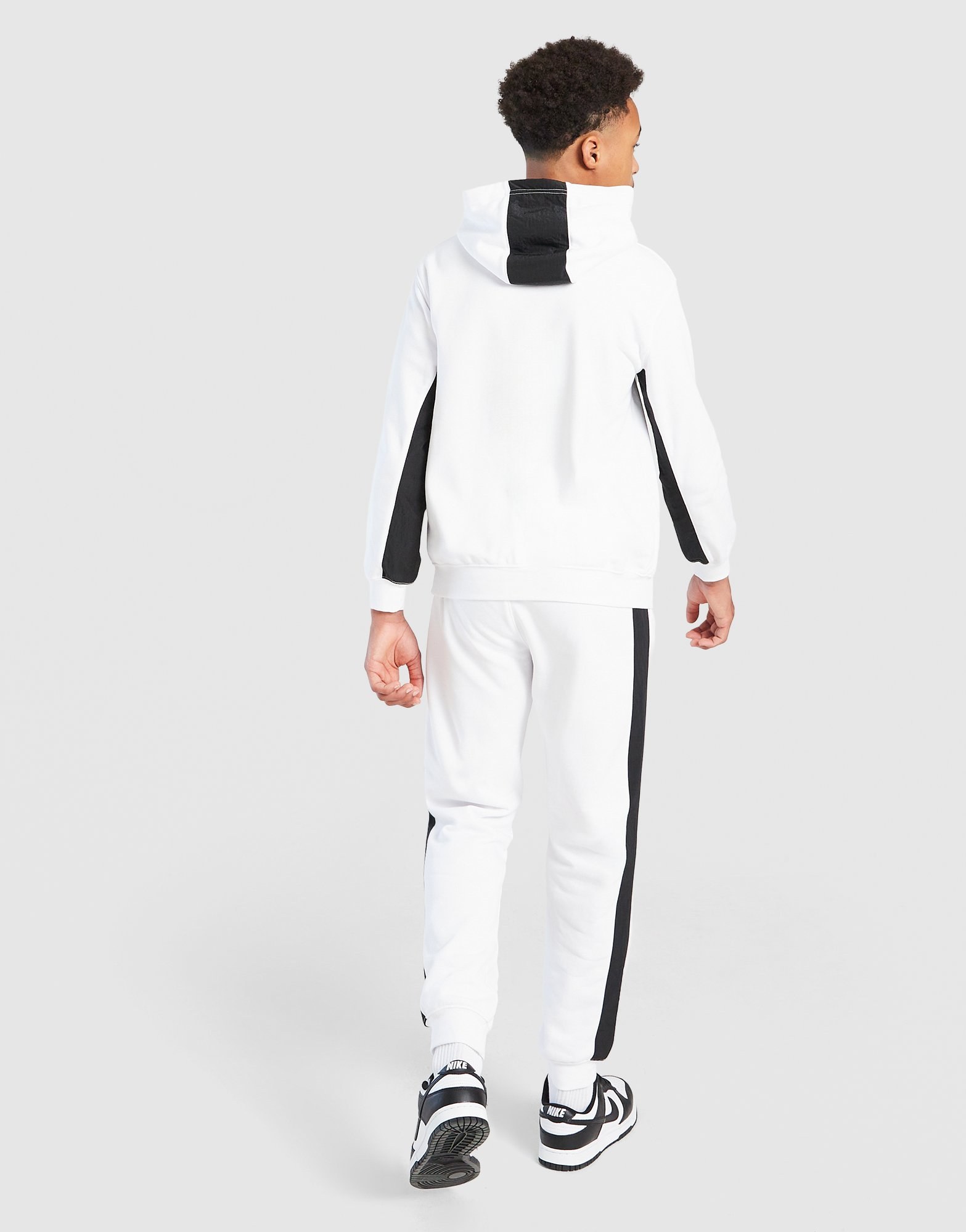Jordan Fleece Ripstop Overhead Tracksuit Junior